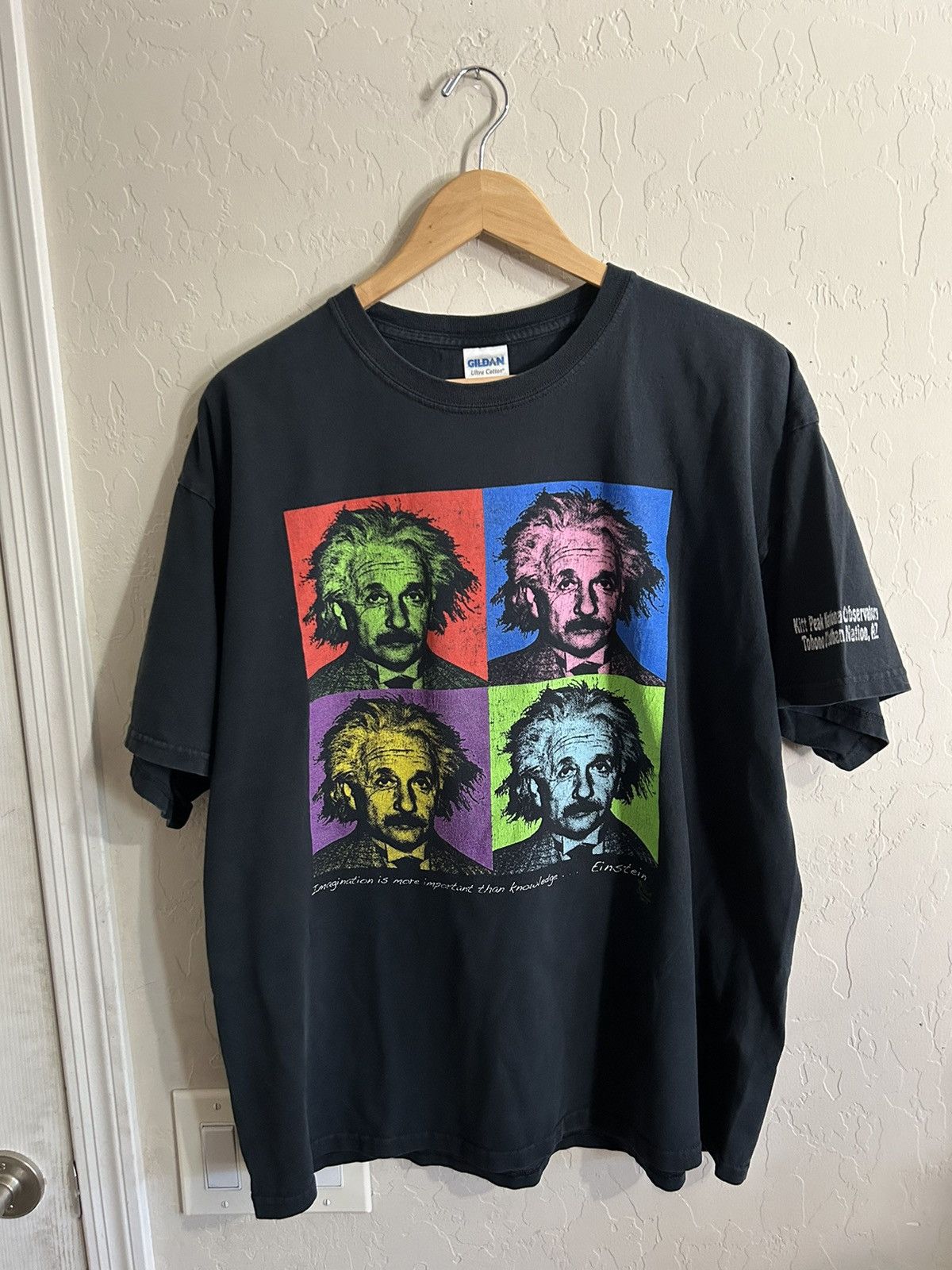 Vintage Vintage Albert Einstein Tee Size US XL / EU 56 / 4 - 6 Thumbnail