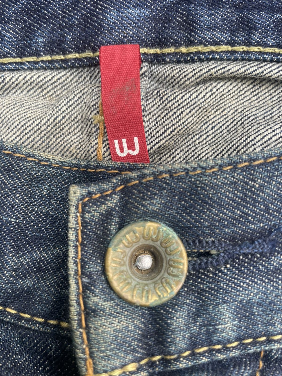 Japanese Brand Uniqlo Jeans Size US 35 - 22 Thumbnail