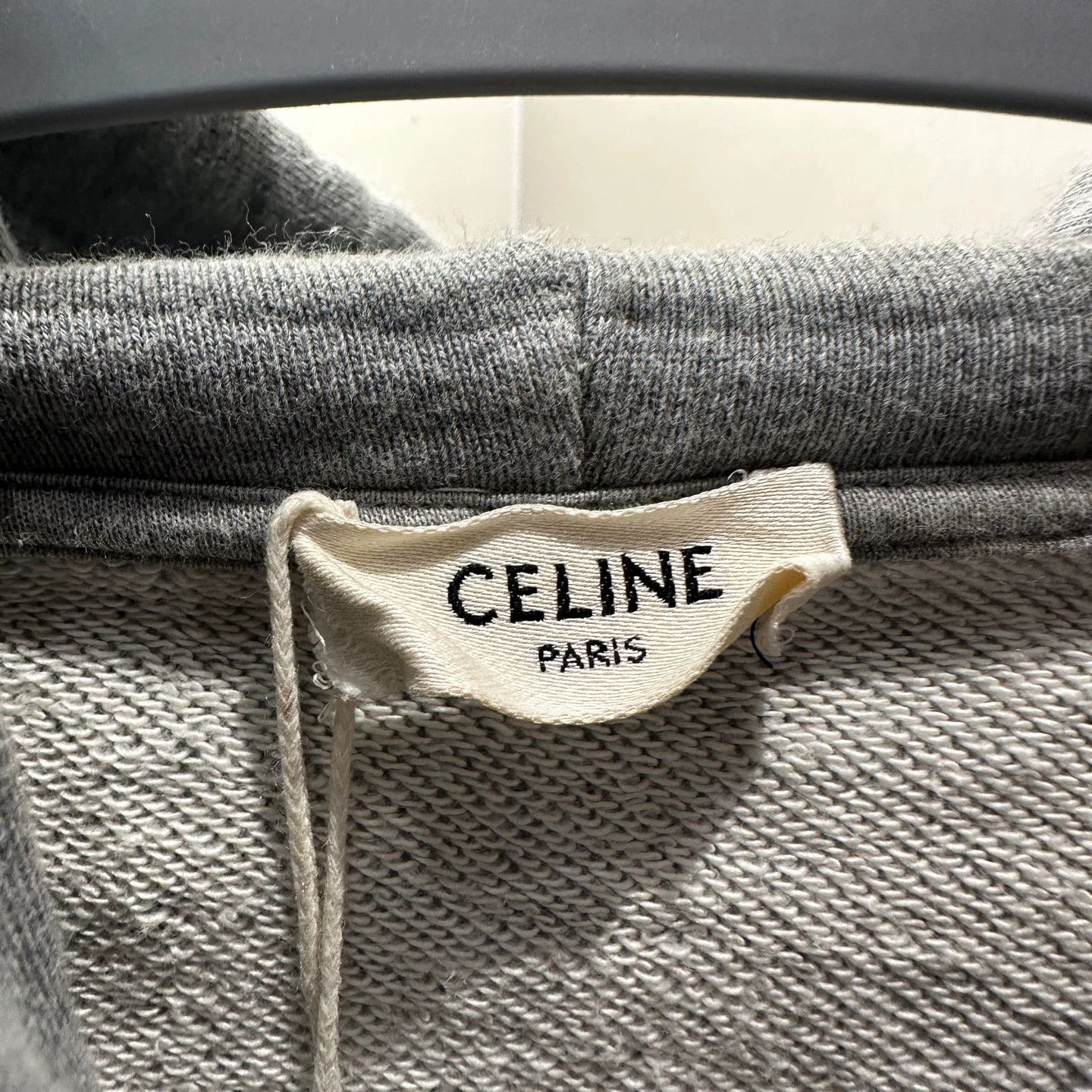 Celine Celine apr501 Logo Hooded Zip-Up Jacket M Cotton Size M / US 6-8 / IT 42-44 - 3 Thumbnail