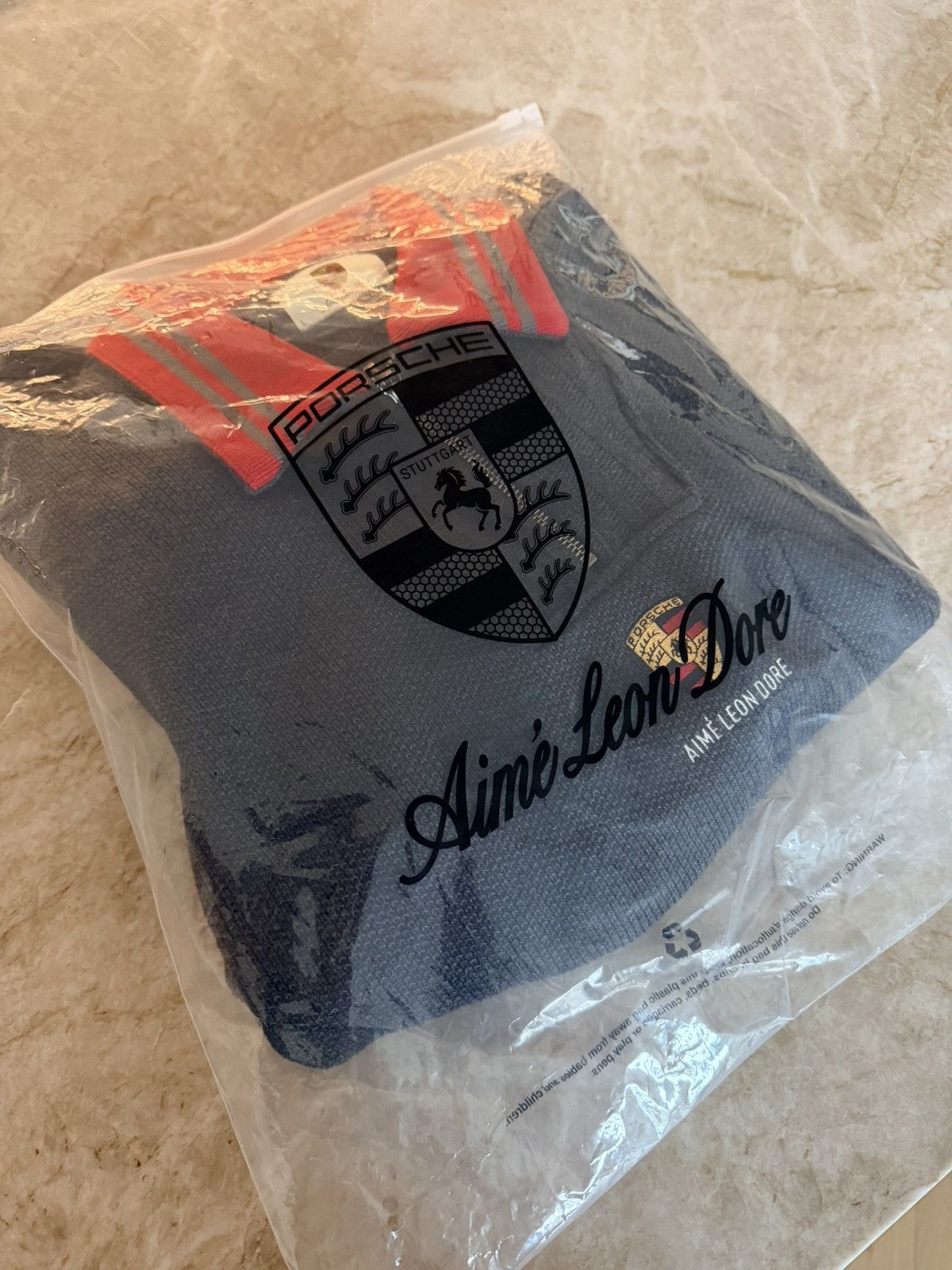 Aime Leon Dore × Porsche Design ALD / Porsche Jacquard Collar Quarter Zip Pullover Size US L / EU 52-54 / 3 - 2 Thumbnail