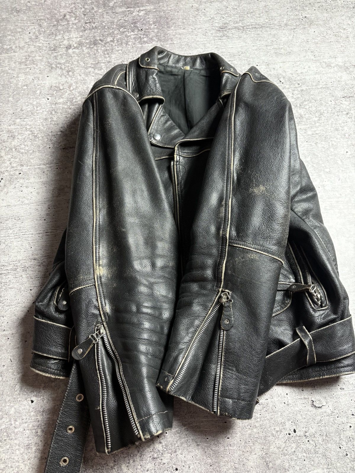 Vintage Vintage Rare Leather Jacket RiRi Size US M / EU 48-50 / 2 - 10 Thumbnail