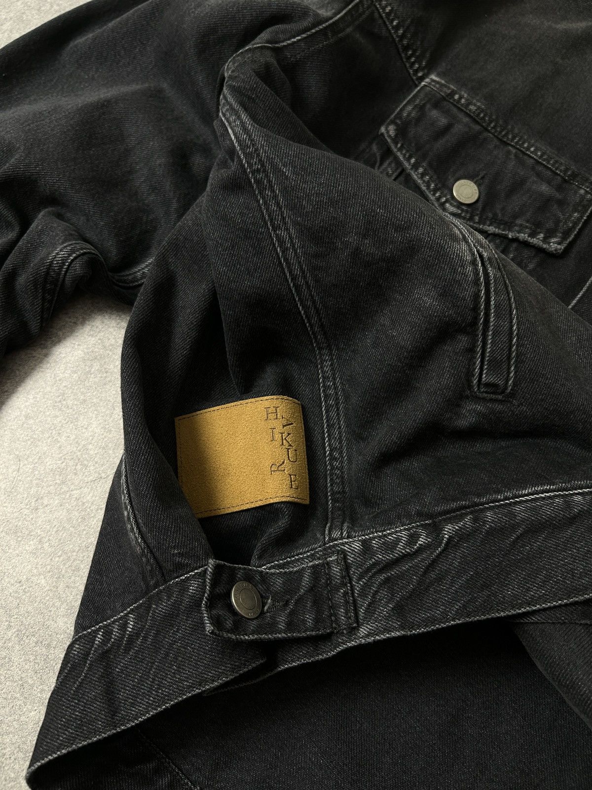 Haikure Haikure Janet Mid black oversized denim jacket Size S / US 4 / IT 40 - 7 Thumbnail