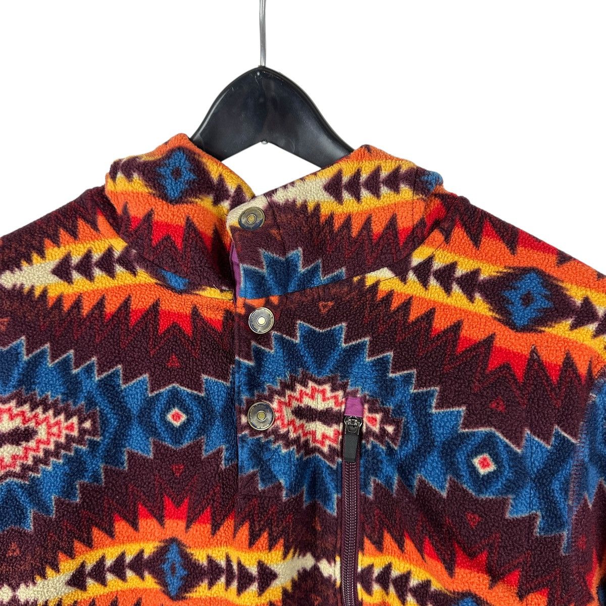 Dravus Mens Y2K Dravus Aztec Quarter Zip Fleece Jackey Size US L / EU 52-54 / 3 - 3 Thumbnail