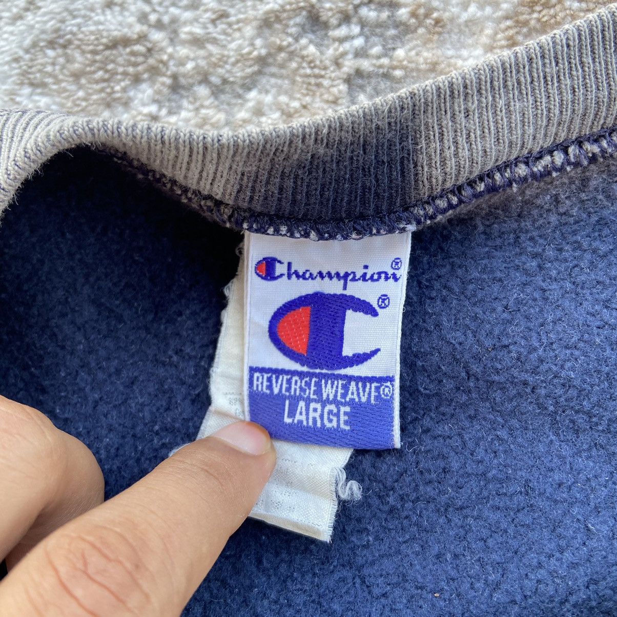 Champion × Vintage Vintage Champion Reversve Weave Sun Faded Sweatshirts Size US L / EU 52-54 / 3 - 7 Thumbnail