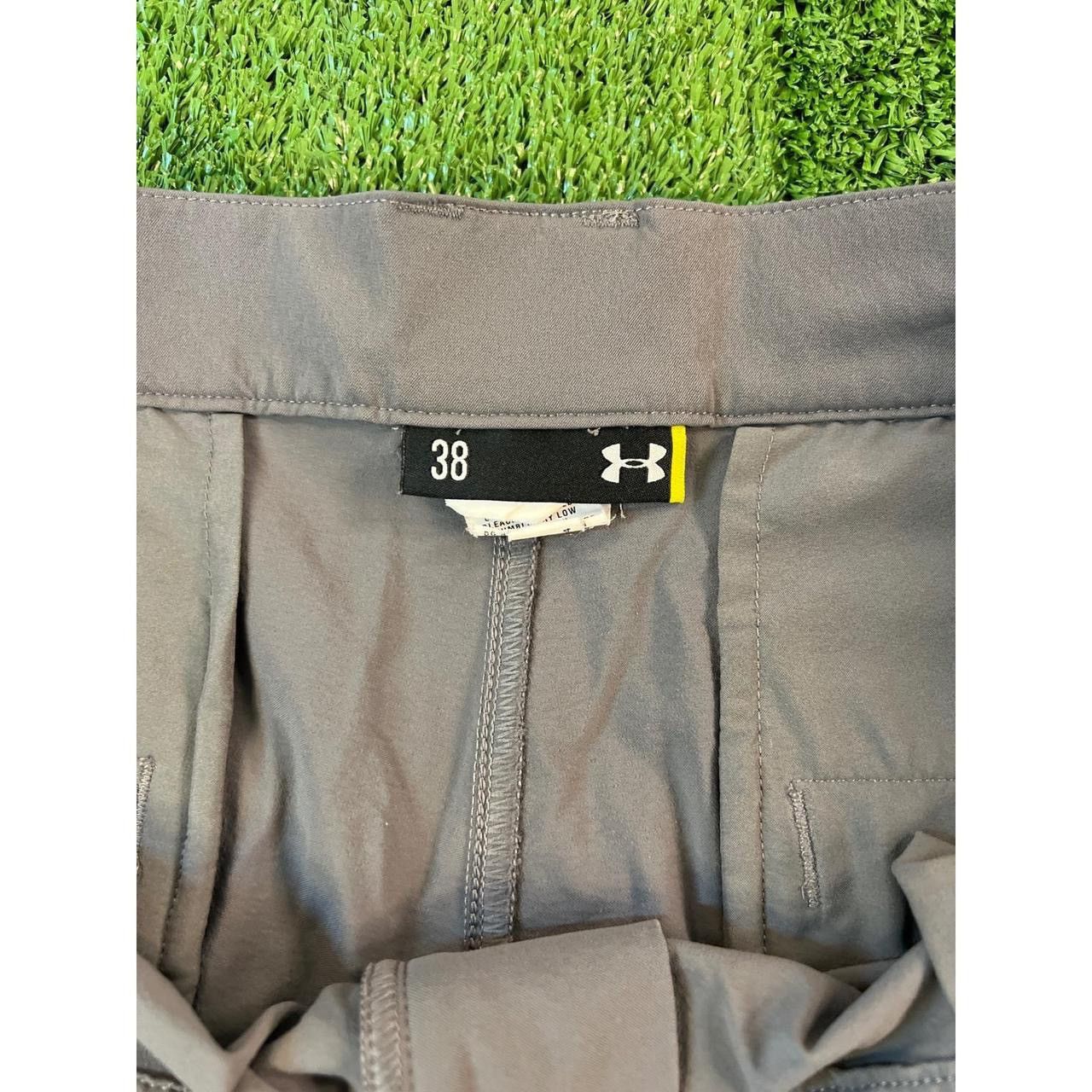 Under Armour Under Armour Mens Golf Performance Shorts Grey 38 Size US 38 / EU 54 - 3 Thumbnail