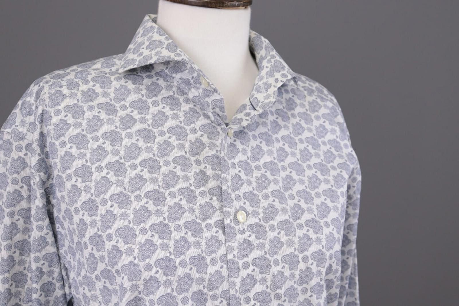 Eton Eton Multicolor Geometric Collared Front Shirt Dress Size 41 Size M / US 6-8 / IT 42-44 - 4 Thumbnail