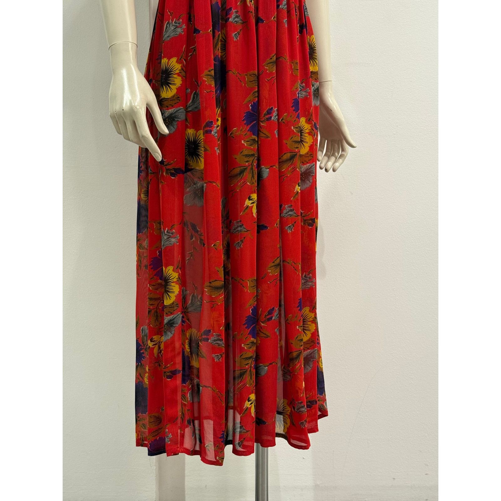 Jean Paul Gaultier 1990s Jean Paul Gaultier corseted floral dress Size M / US 6-8 / IT 42-44 - 5 Thumbnail