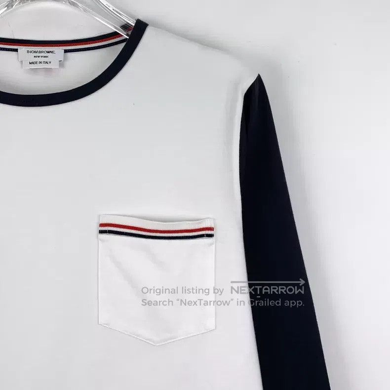 Thom Browne Thom Browne size 00 Red, White, and Blue Striped Cotton Lon Size US XS / EU 42 / 0 - 3 Thumbnail