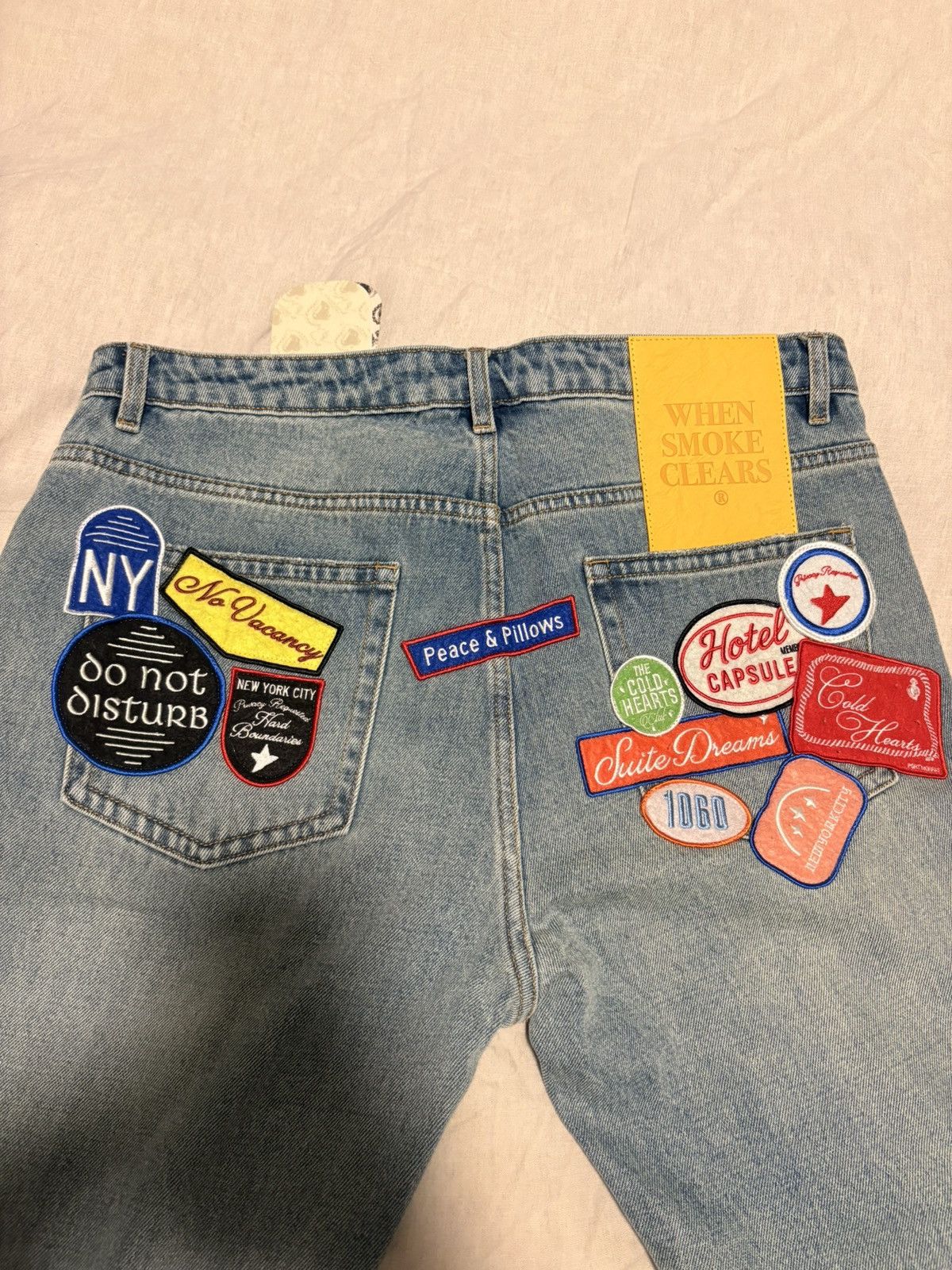 Whensmokeclears WHENSMOKECLEARS Hotel Capsule Denim Pants Size US 36 / EU 52 - 3 Thumbnail