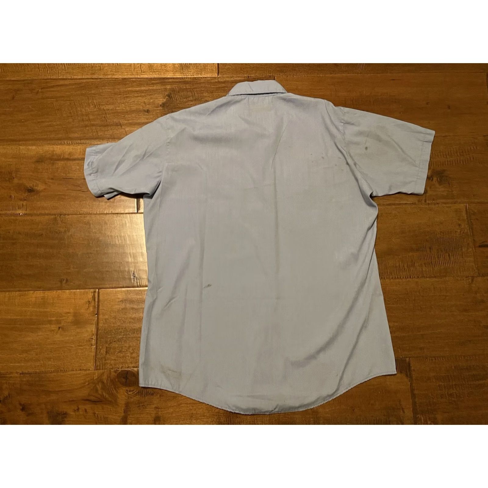 Vintage VINTAGE Beechcraft Aviation Phillips 66 Mechanic Uniform Shirt Mens Blue 16-16.5 L Men Size US L / EU 52-54 / 3 - 4 Thumbnail