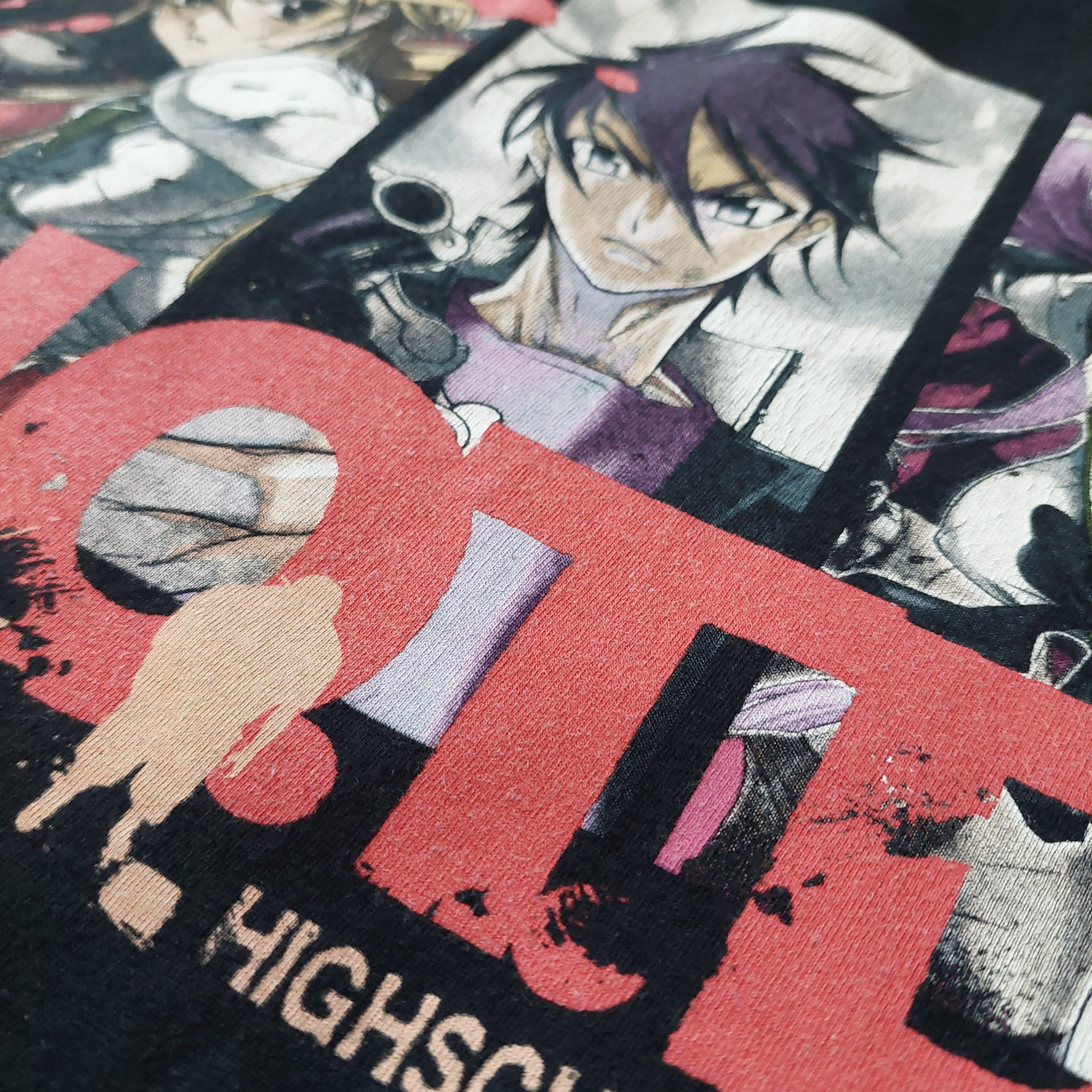 Anvil Haighschool of the dead 2012 vintage anime tee Size US XL / EU 56 / 4 - 5 Thumbnail