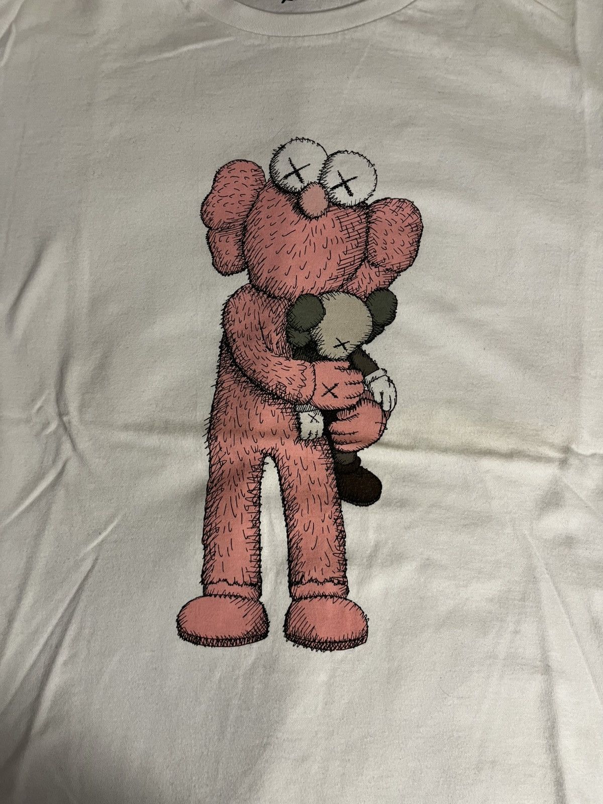 Kaws × Uniqlo Kaws uniqlo pink guy tee white Size US L / EU 52-54 / 3 - 2 Thumbnail