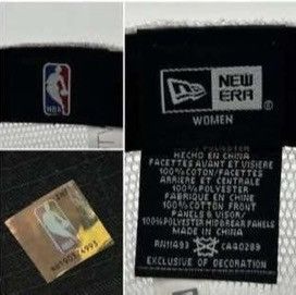 New Era New Era Toronto Raptors Trucker Cap Black/White Size ONE SIZE - 5 Thumbnail