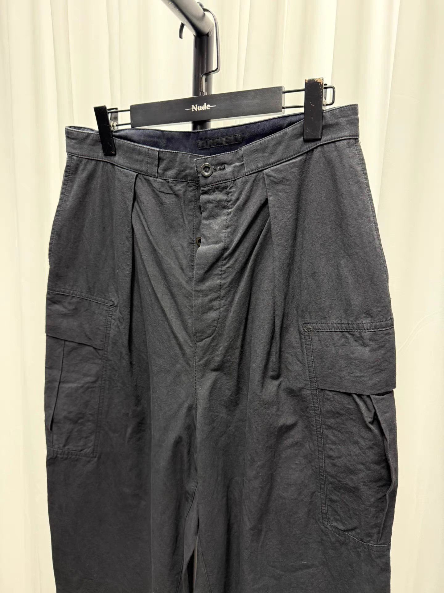 The Viridi-anne TVA Linen Cropped Cargo Pants K20 Size US 31 - 2 Thumbnail
