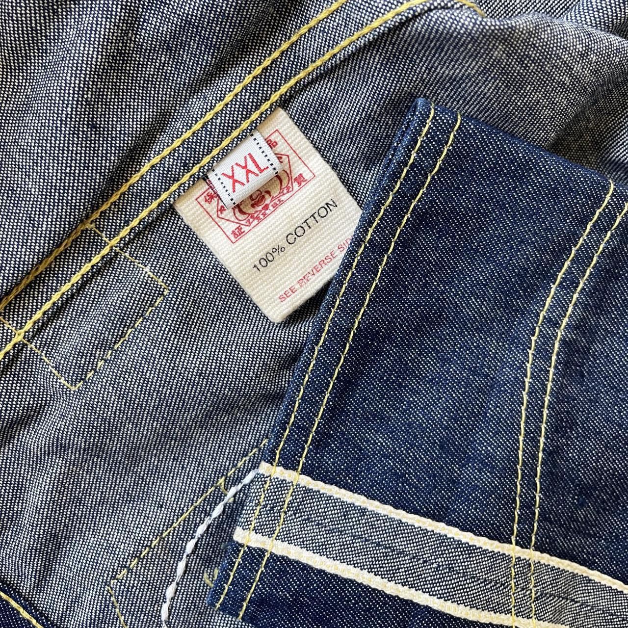 Evisu Evisu Seagull Denim Jacket Size US XL / EU 56 / 4 - 7 Thumbnail