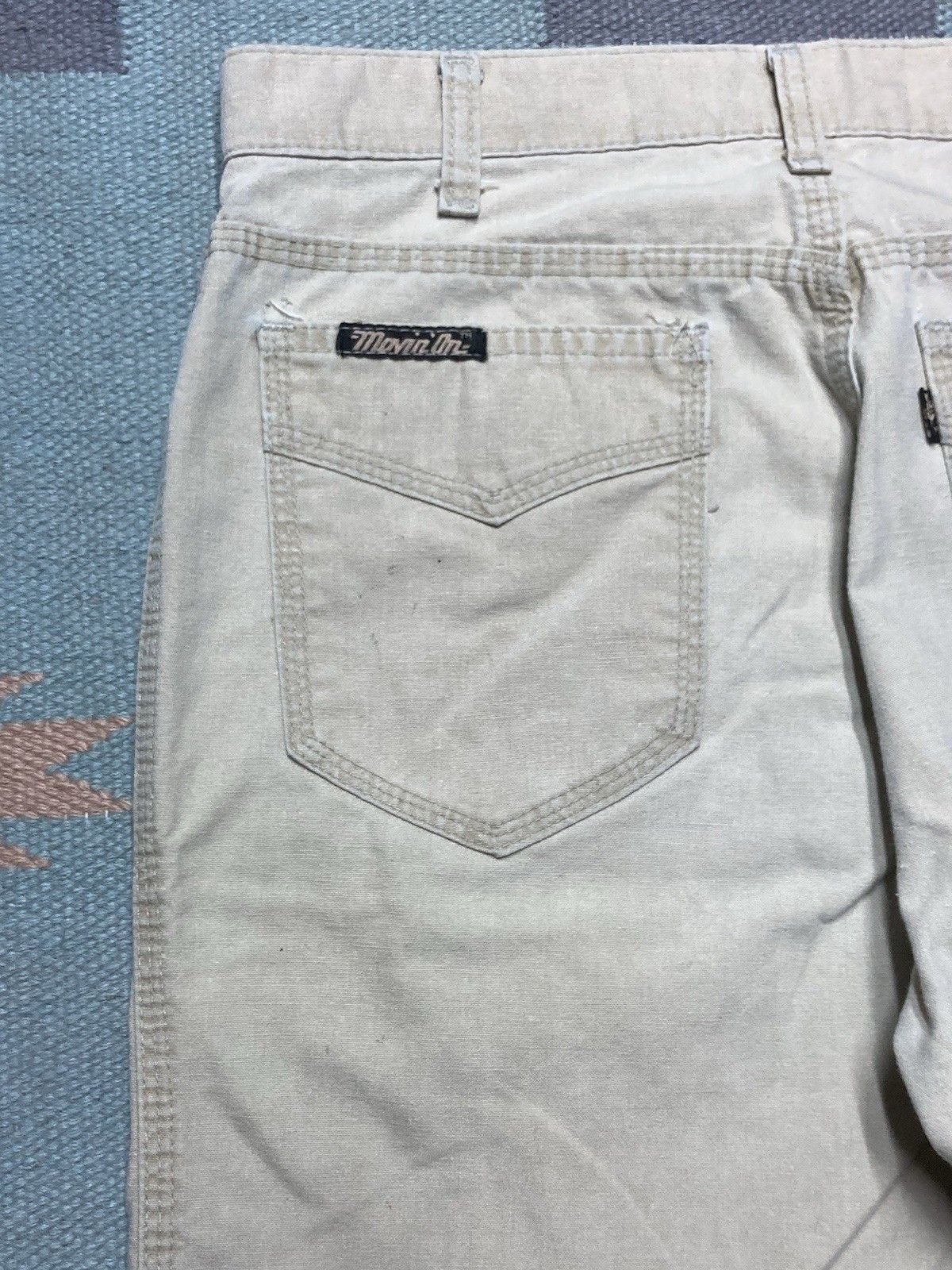 Levi's × Vintage 1970s Levi's movin on jeans flare bell bottom pants 30x34 Size US 30 / EU 46 - 5 Thumbnail