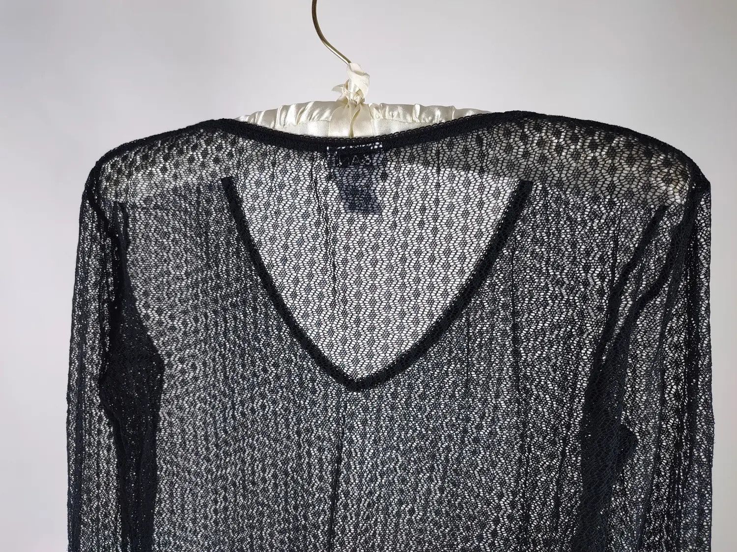 Dolce & Gabbana Dolce Gabbana Sheer Mesh Lace Vintage Top Shirt Size M / US 6-8 / IT 42-44 - 9 Thumbnail