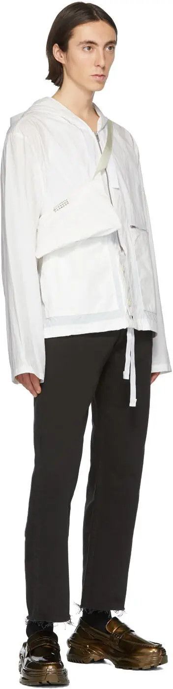 Maison Margiela o1tko11224 Recycled-Nylon Sport Jacket in White Size US M / EU 48-50 / 2 - 5 Thumbnail