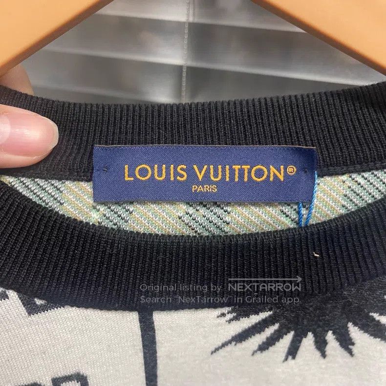 Louis Vuitton Louis Vuitton 24ss poster doodle patchwork jacquard knit s Size US M / EU 48-50 / 2 - 3 Thumbnail