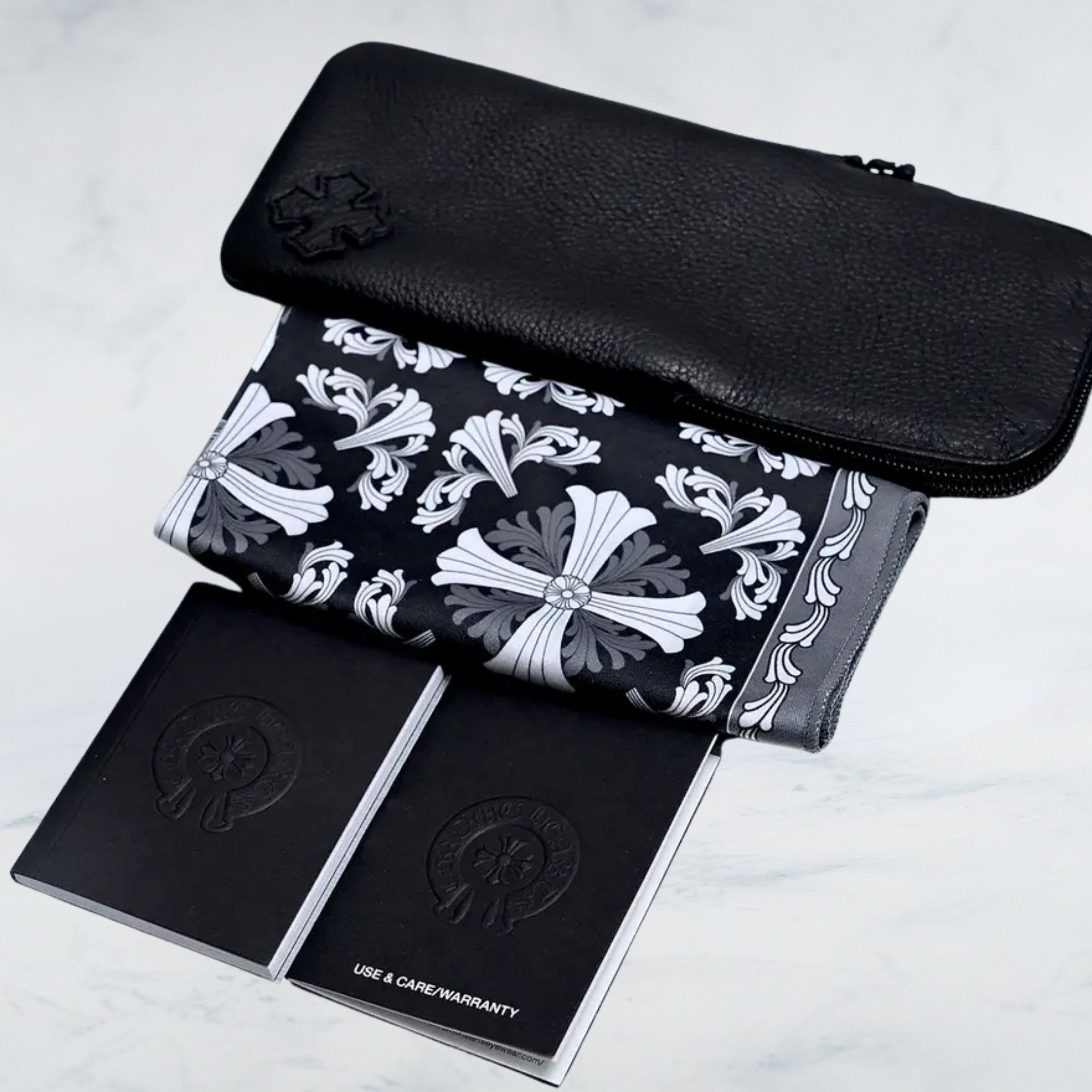 Chrome Hearts CHROME HEARTS STYLIDA BLACK/SHINY SILVER Size ONE SIZE - 9 Thumbnail