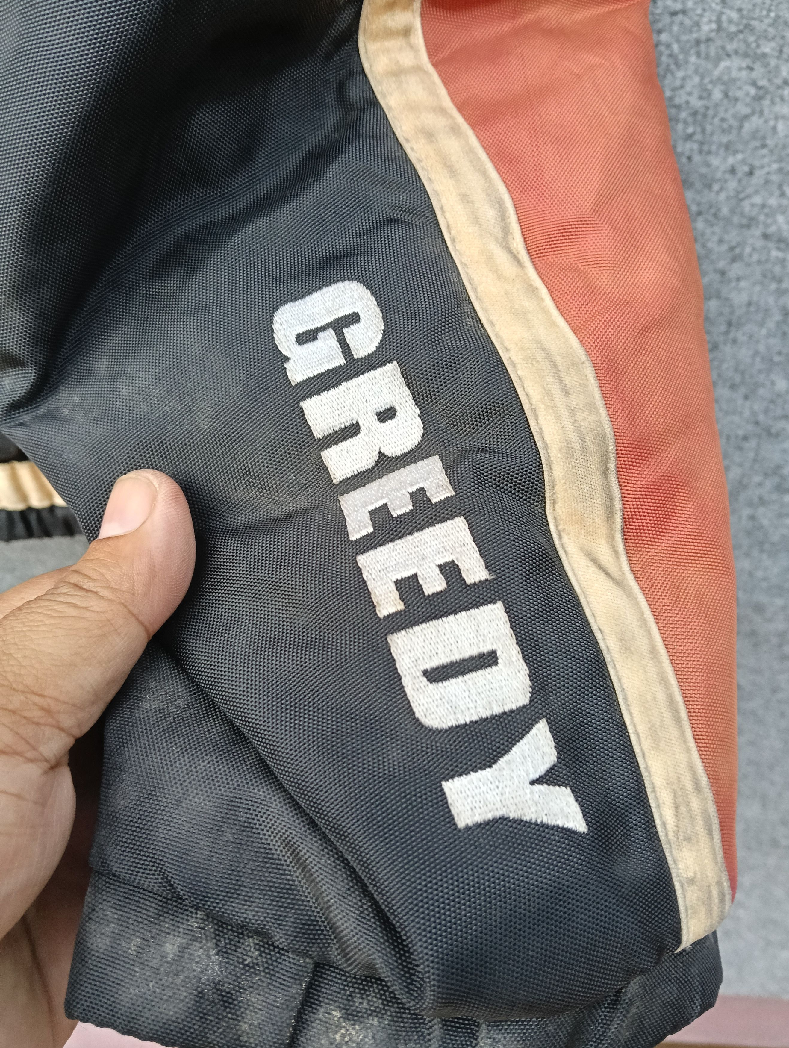Greedy Genius Vintage Greedy Racing reversible jacket. Size US L / EU 52-54 / 3 - 6 Thumbnail