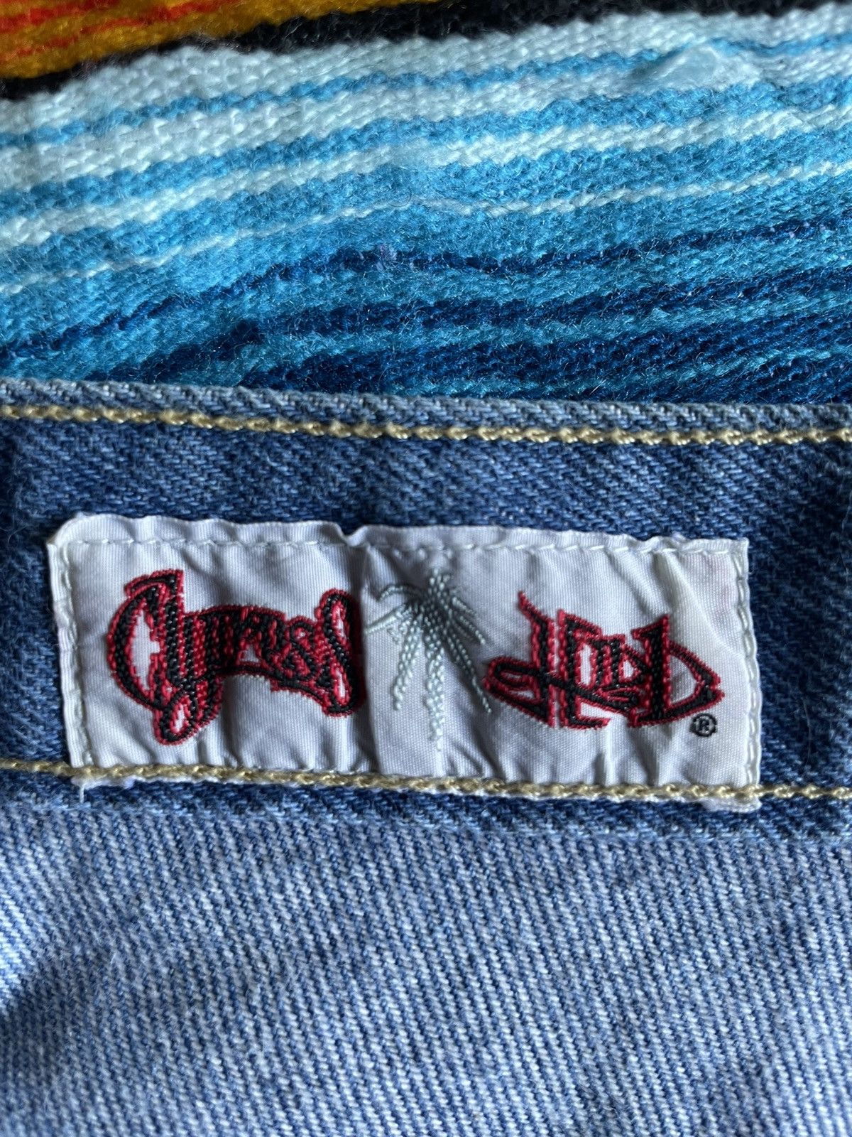 Rap Tees Vintage 90s Cypress Hill baggy hip hop denim pants Size US 31 - 8 Thumbnail