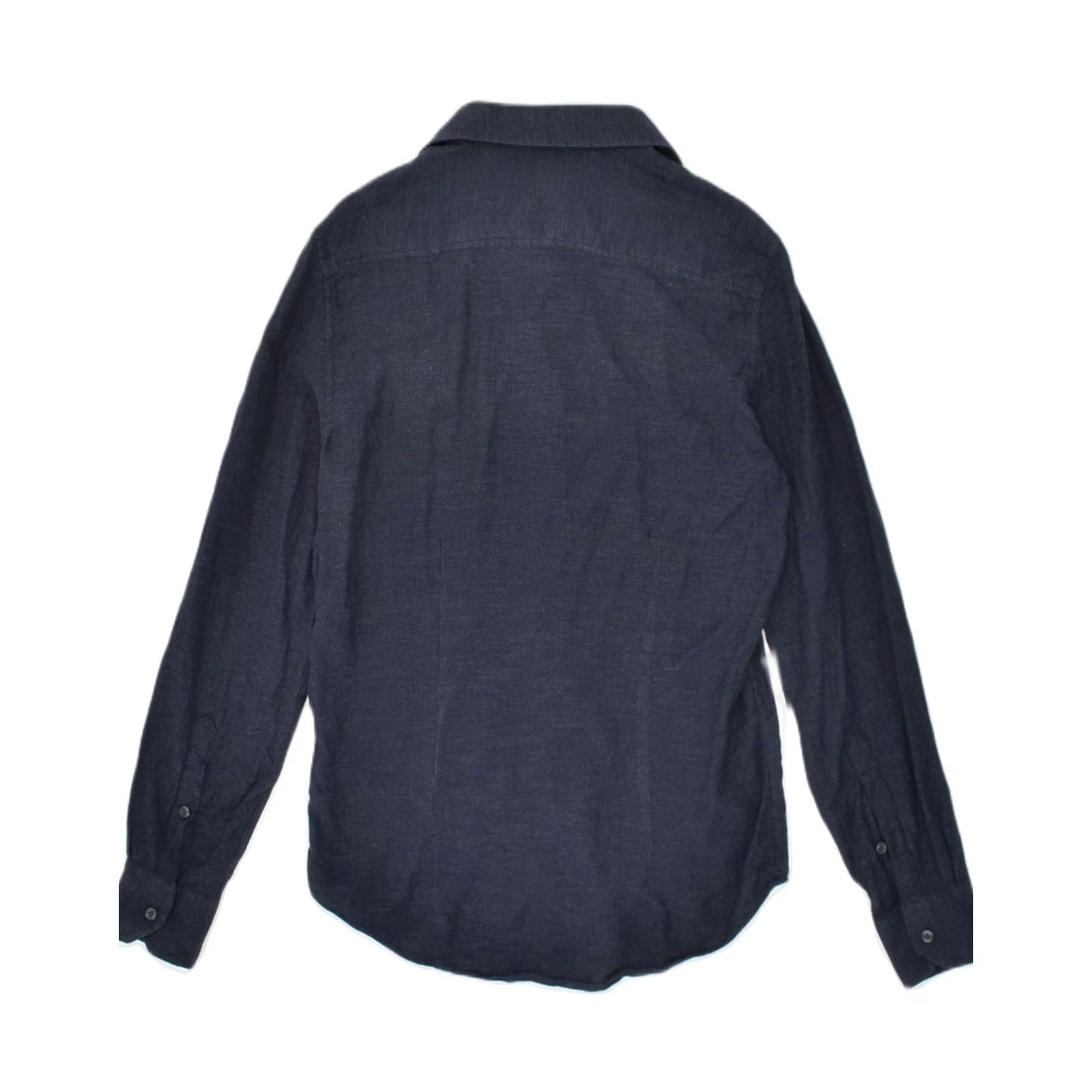 Vintage DACK'S Mens Shirt Small Navy Blue Cotton Slim Fit JJ05 Size US S / EU 44-46 / 1 - 2 Thumbnail