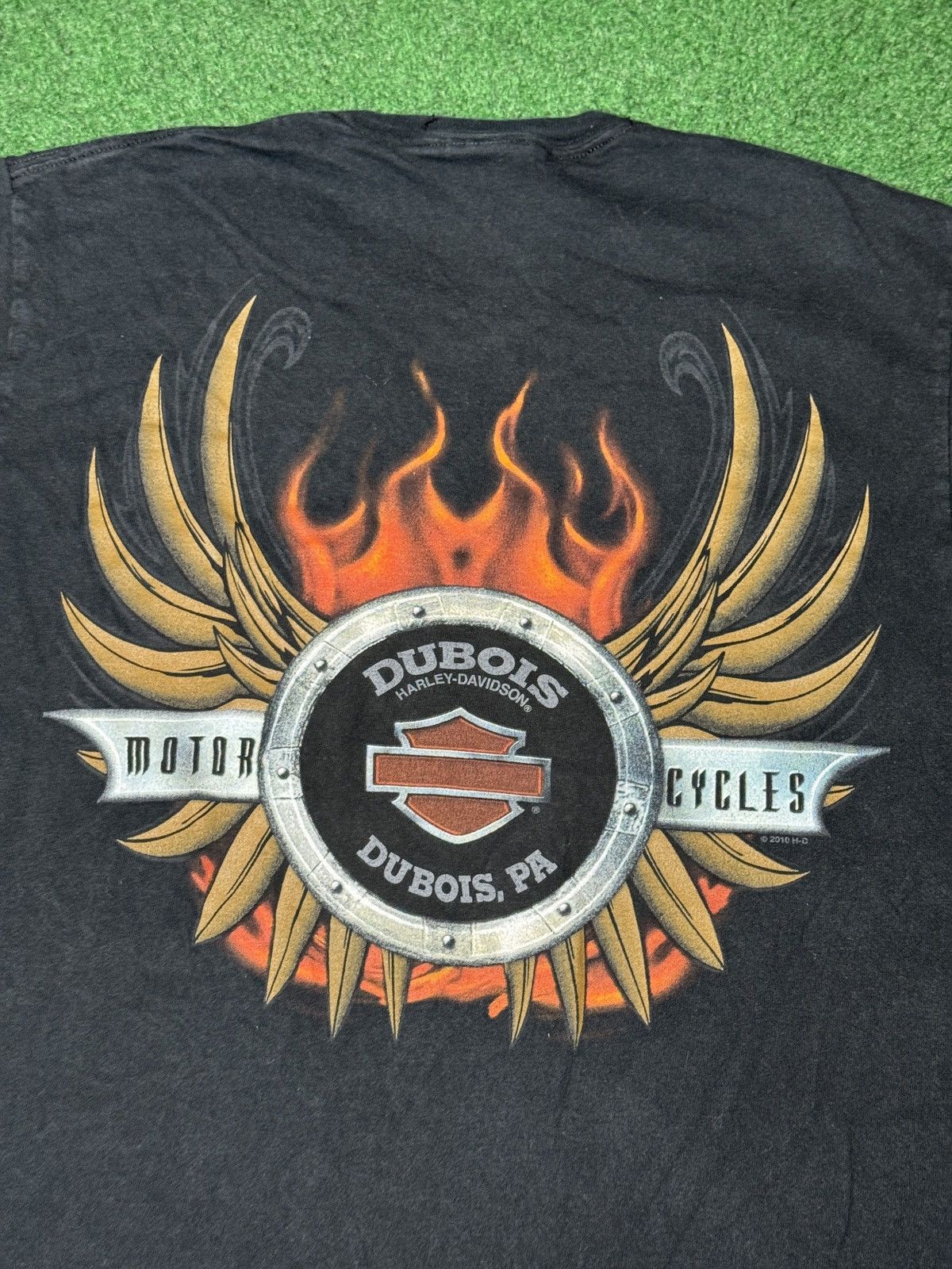 Harley Davidson Y2K Harley Davidson Too Tough To Die Biker Grunge T Shirt Size US M / EU 48-50 / 2 - 4 Thumbnail