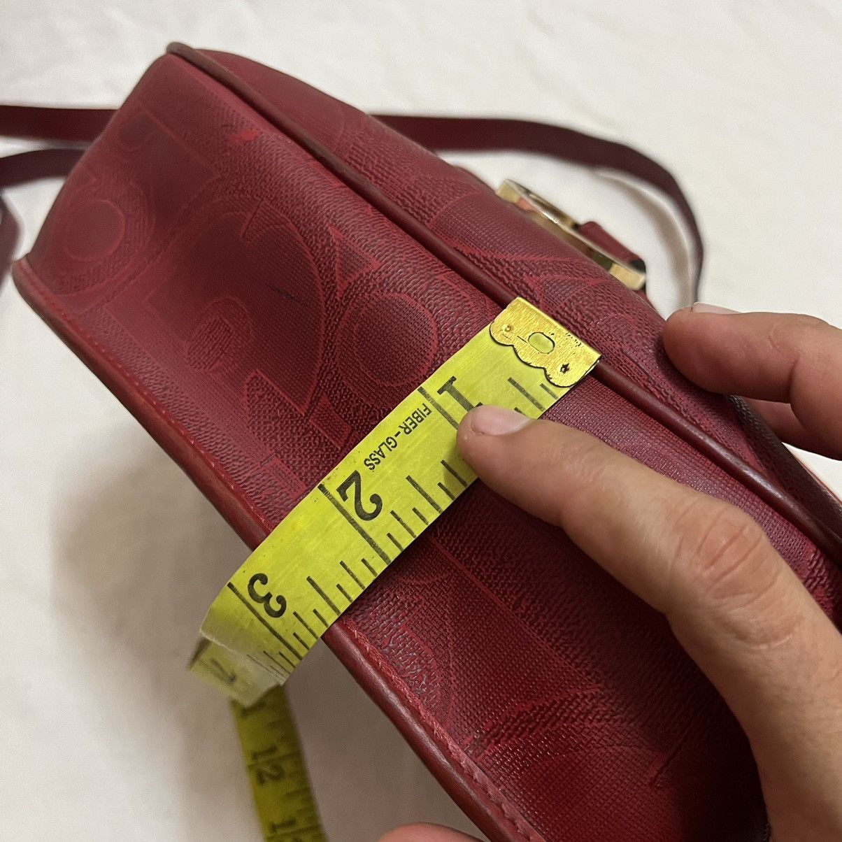 Christian Dior Monsieur × Dior × Vintage Authentic Vintage Christian Dior Monogram Leather Slingbag Size ONE SIZE - 14 Thumbnail