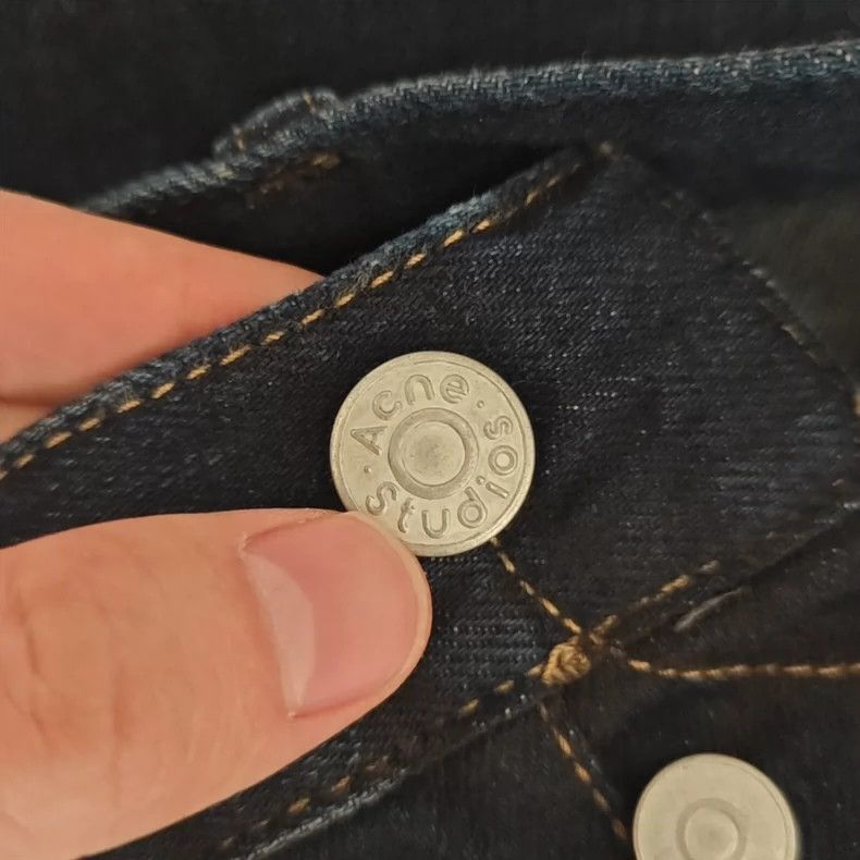 Acne Studios Acne studios Wash black to make old mud dyed jeans 2502-Nex Size US 32 / EU 48 - 3 Thumbnail