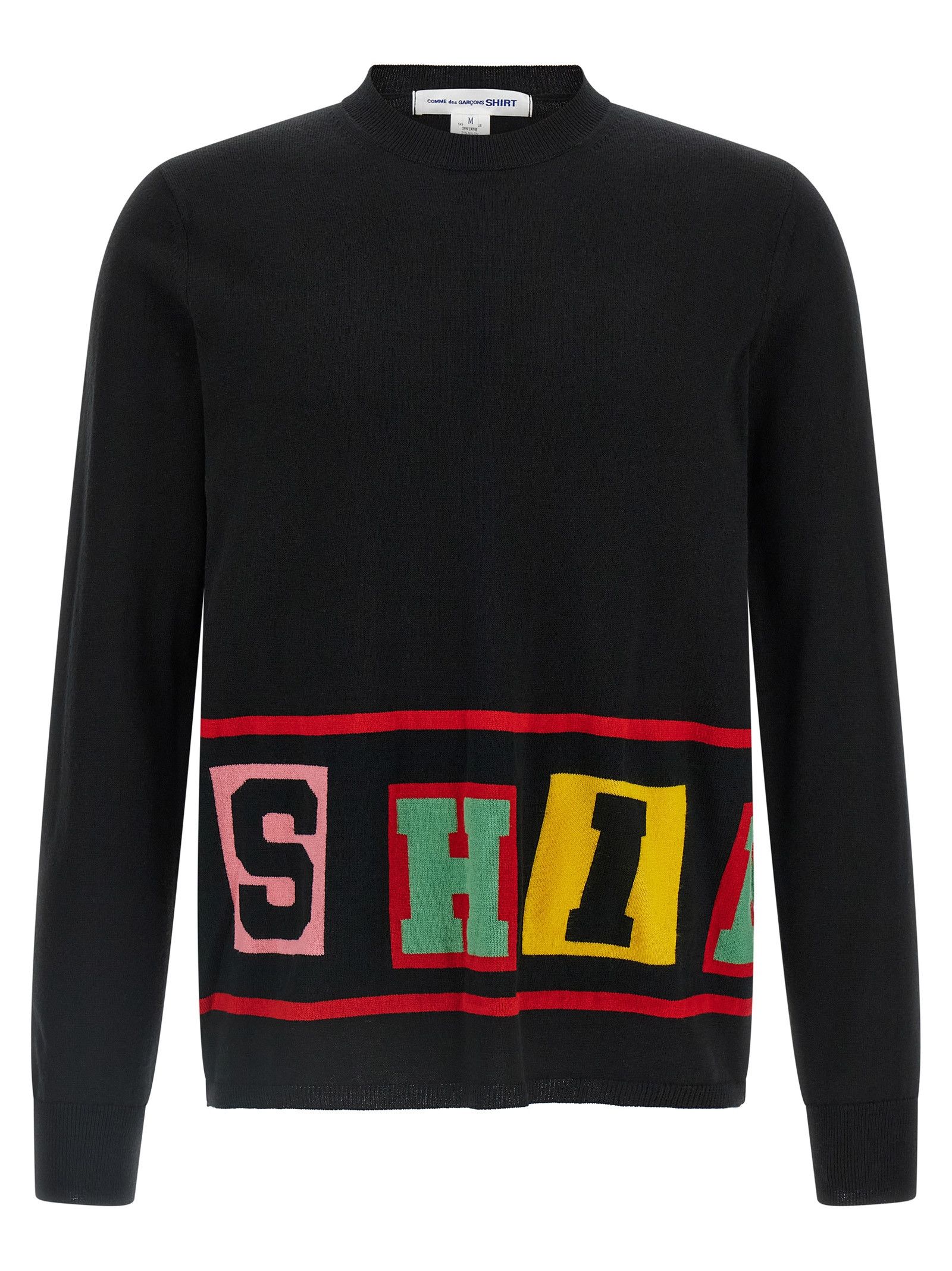 Comme des Garcons SHIRT Intarsia sweater Size US L / EU 52-54 / 3 - 1 Thumbnail