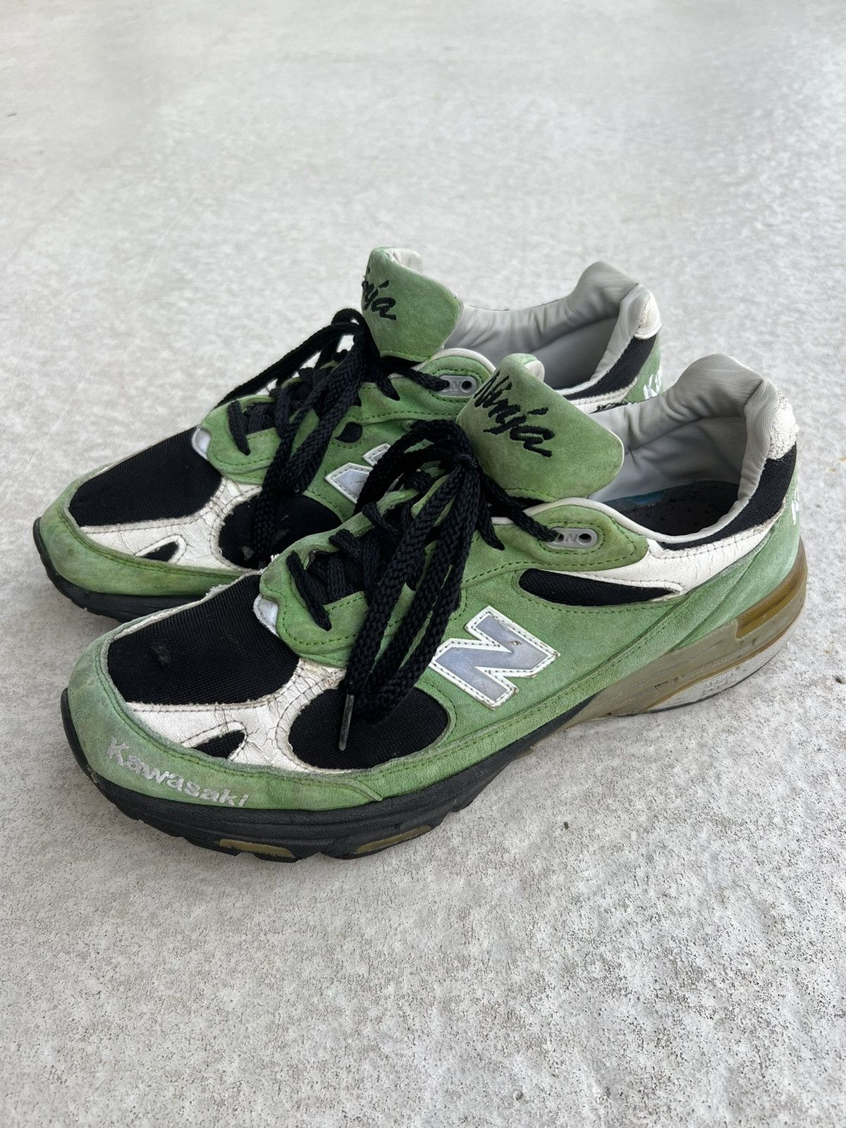 New Balance Rare New Balance 993 Kawasaki Ninja | Grailed