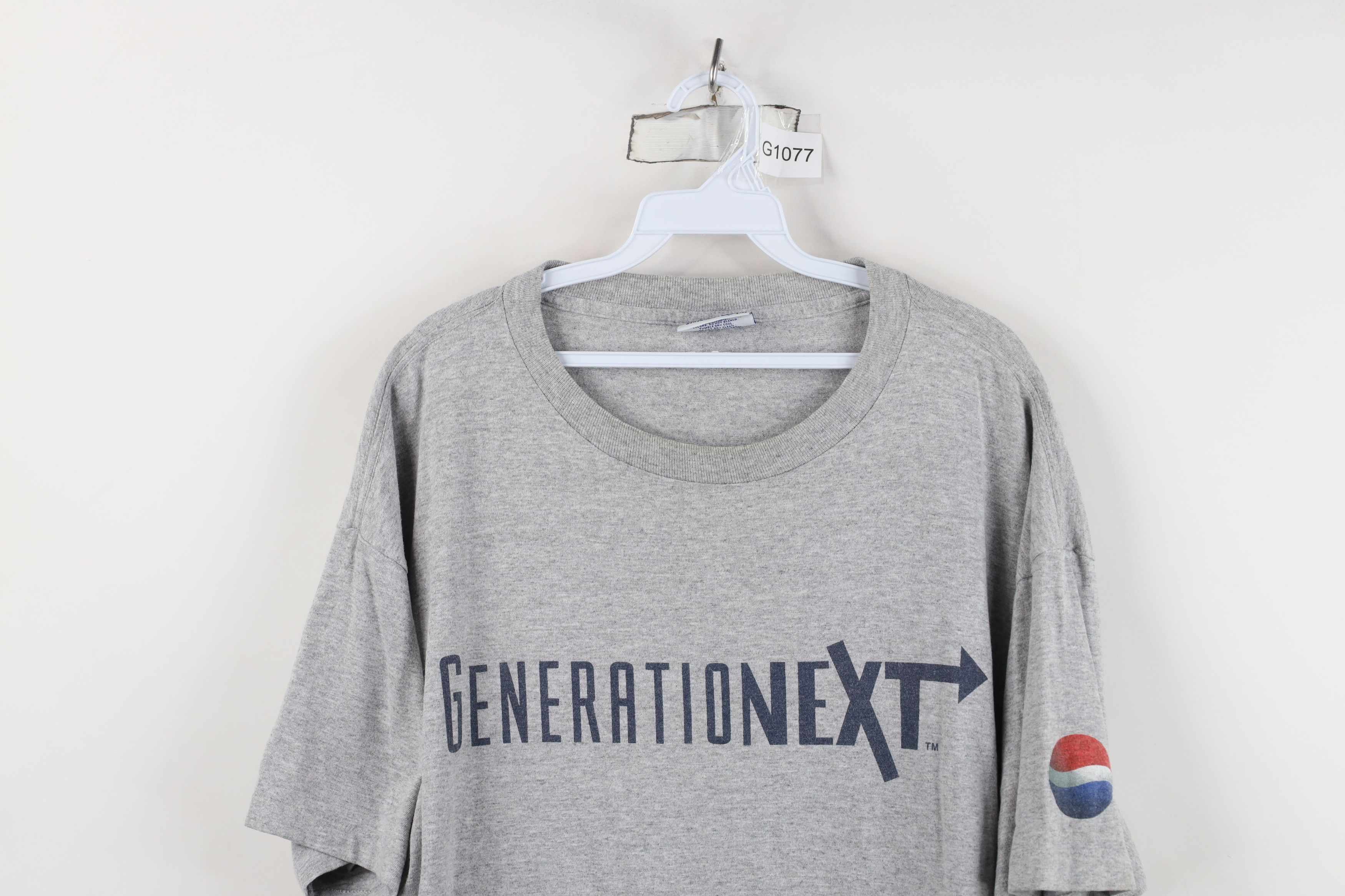 Vintage Vintage 90s Streetwear Pepsi Co Generation Next T-Shirt USA Size US L / EU 52-54 / 3 - 2 Thumbnail