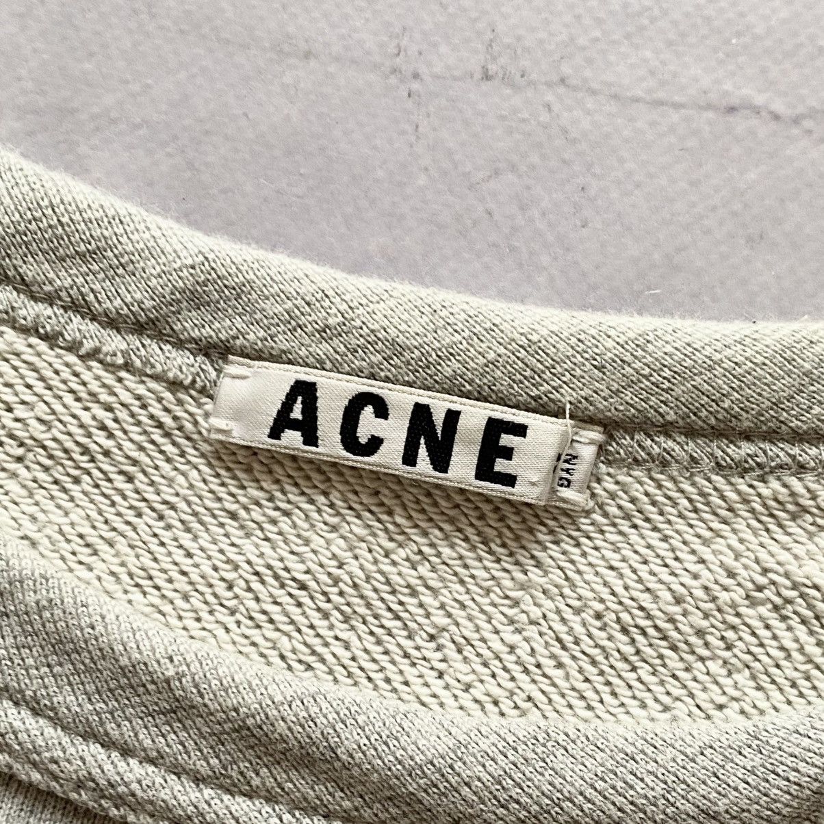 Acne Studios × Designer Acne Studios SS13 College Detroit Big Logo Sweatshirt Size US S / EU 44-46 / 1 - 5 Thumbnail