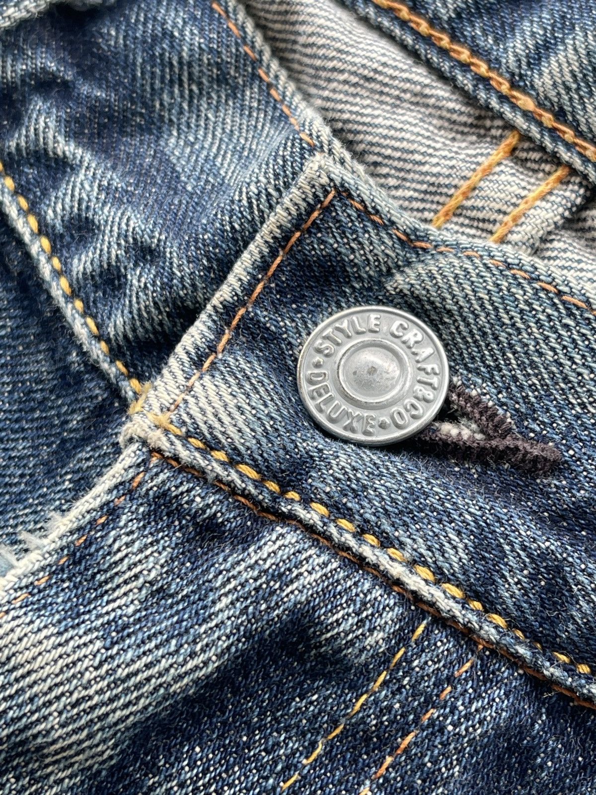 Evisu Vintage Evisu Daicock Distressed Selvedge Denim Size US 32 / EU 48 - 14 Thumbnail