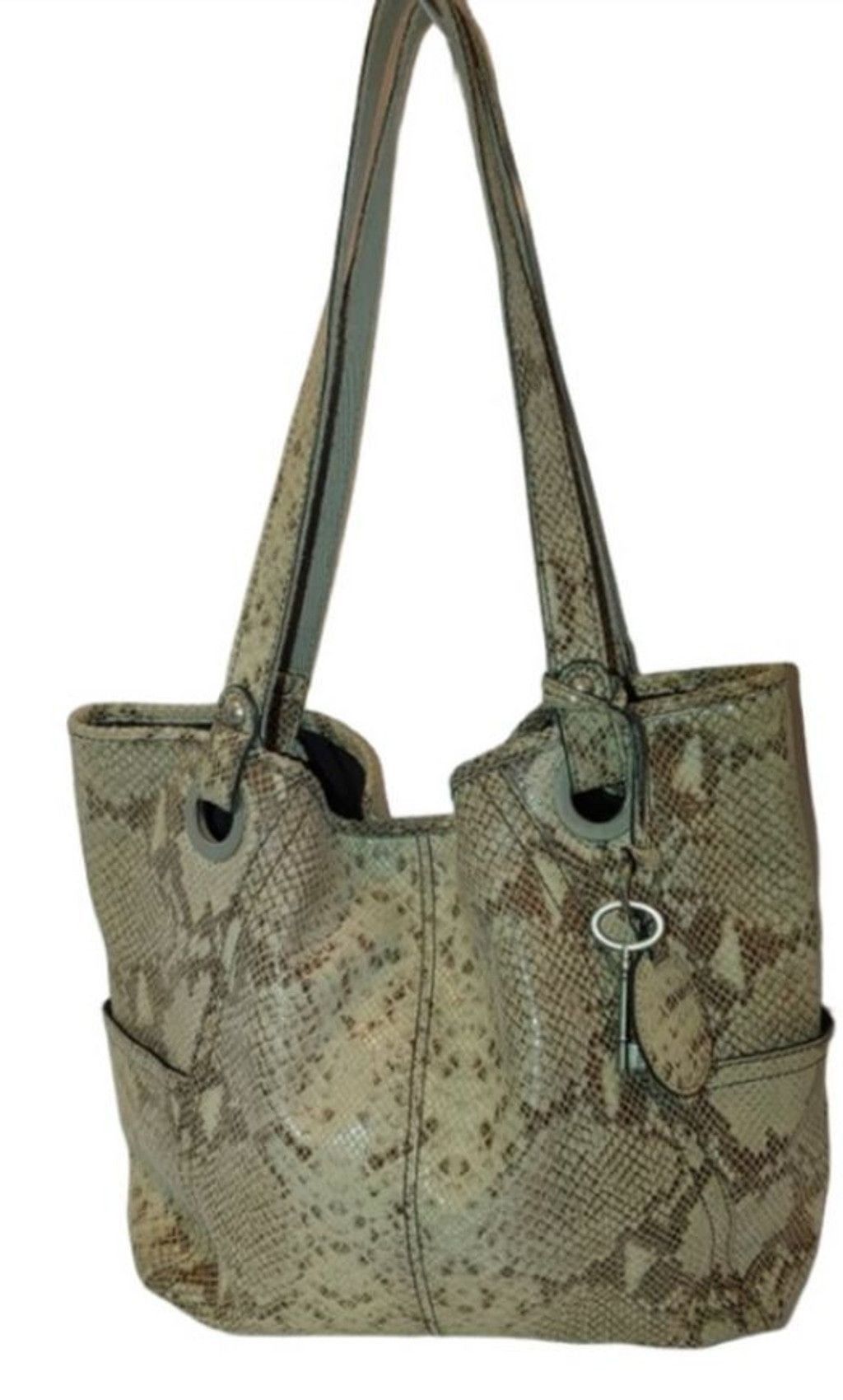 Fossil Snakeskin Leather Bag
