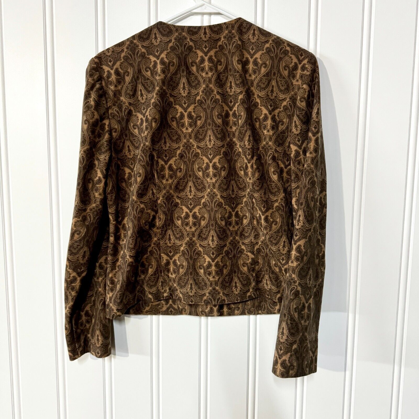 Vintage Vintage Audris 80s Button Down Geometric Padded Blazer Sz 8 Size M / US 6-8 / IT 42-44 - 3 Thumbnail