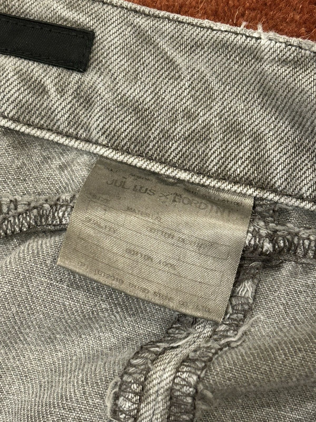 Julius JULIUS_7 SS10 SPIRAL TWISTED SEAM DENIM Size US 32 / EU 48 - 12 Thumbnail