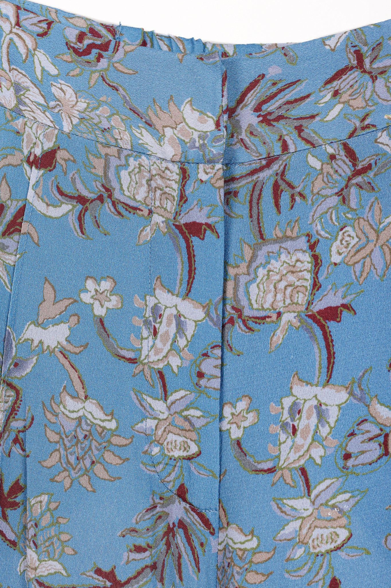 Veronica Beard Veronica Beard Pomeline Floral-Print Crepe de Chine Pants Size 25" / US 0 / IT 36 - 7 Thumbnail