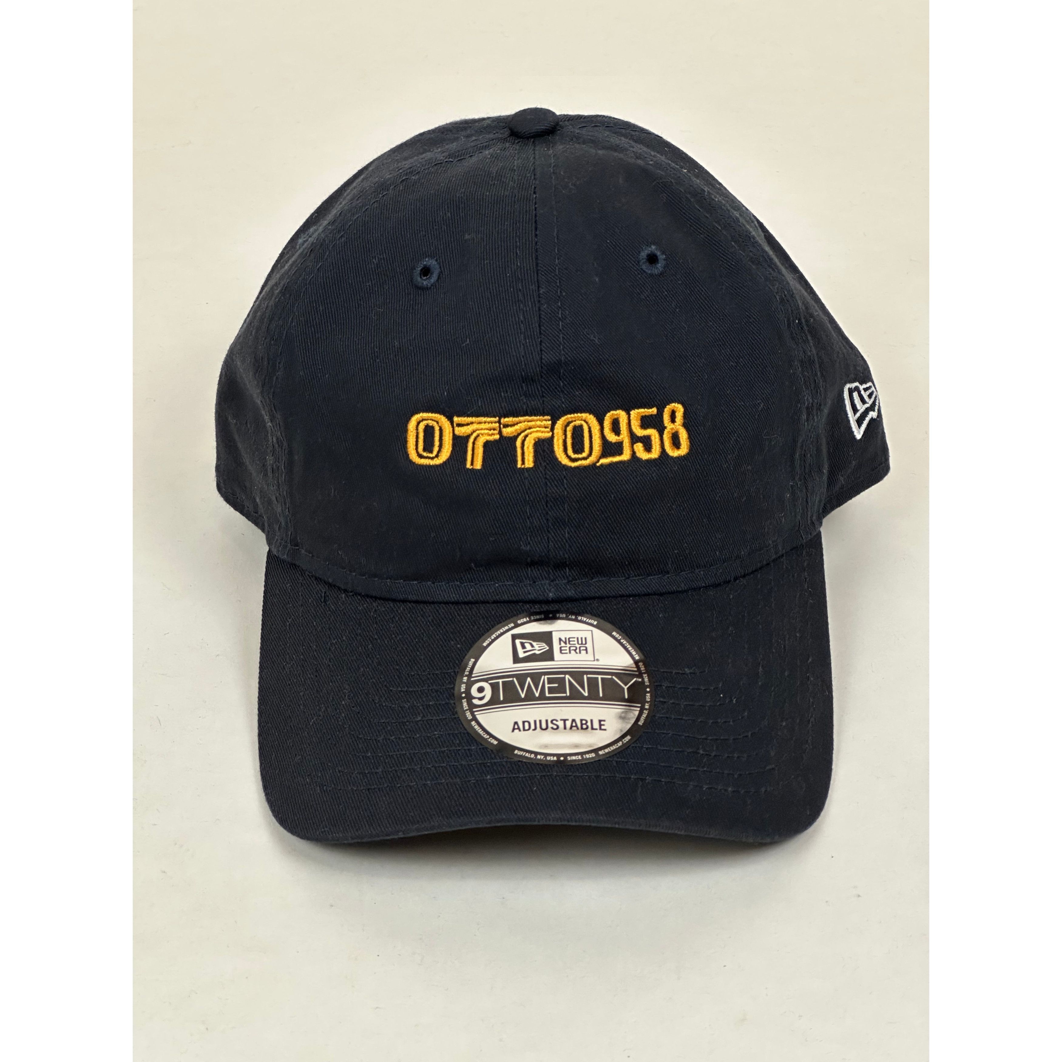 Kiko Kostadinov 2023 otto 958 spellout logo 6-panel dad hat black 