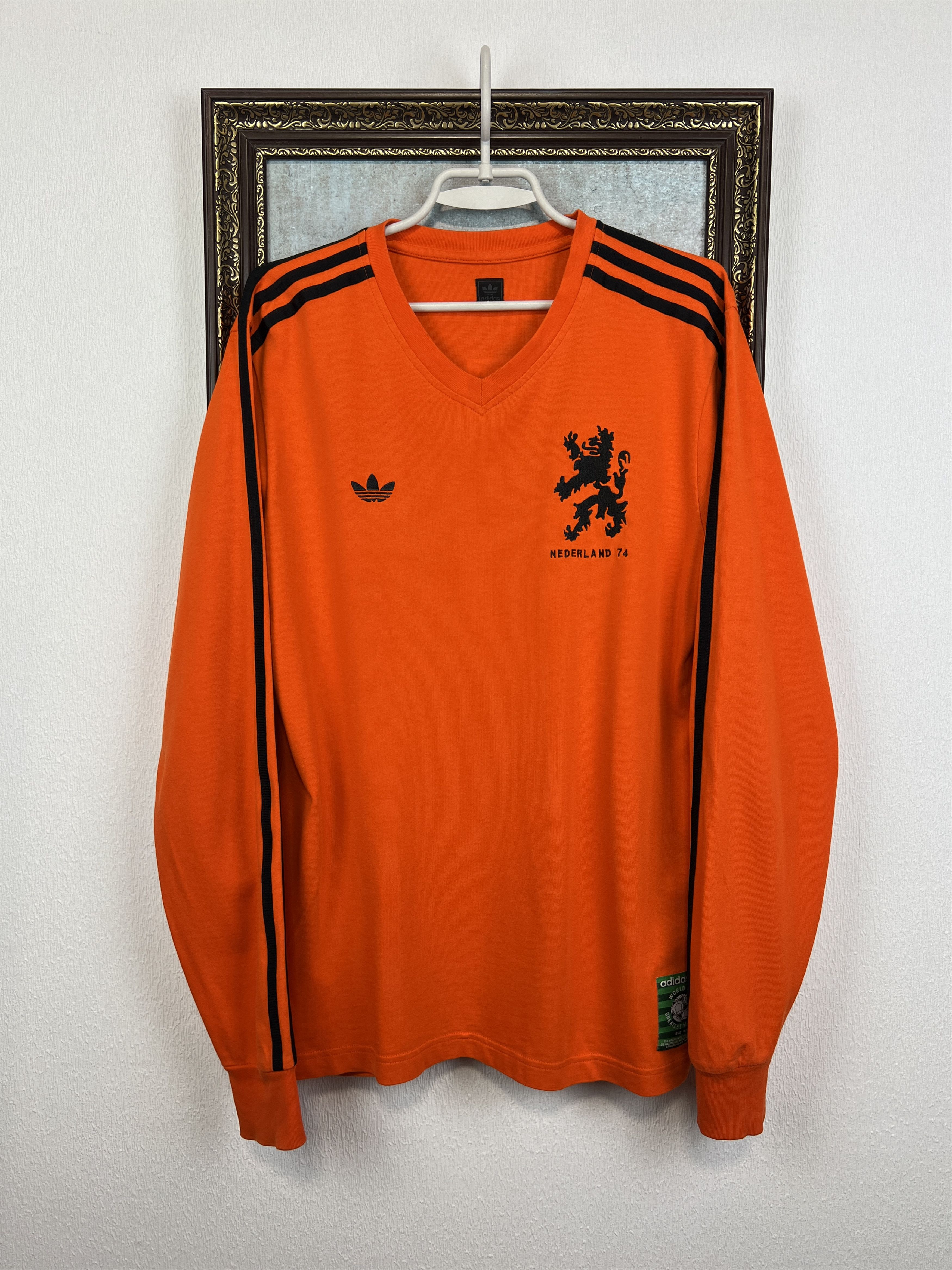 Adidas Originals Holland Netherlands World Cup Football Shirt Size US M / EU 48-50 / 2 - 1 Thumbnail