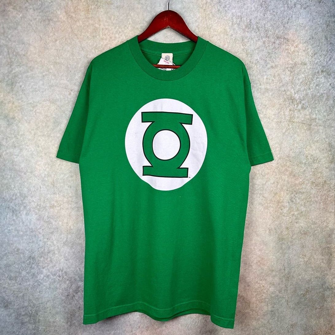 DC Comics × Vintage Vintage Y2K DC Comics Green Lantern Graphic T Shirt Sz L Size US L / EU 52-54 / 3 - 1 Thumbnail