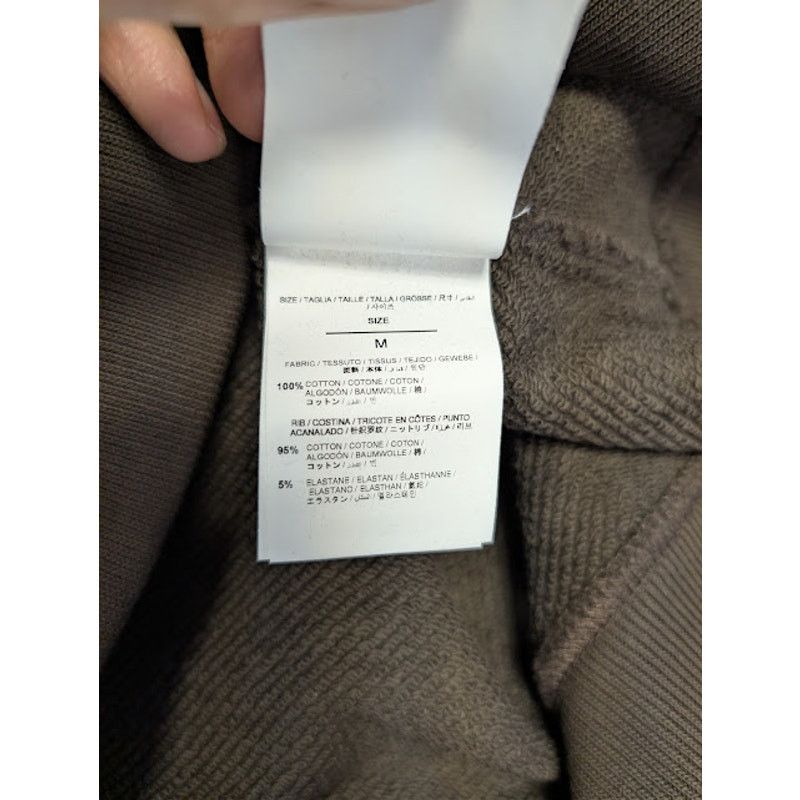 Off-White o1rshd1 Logo Skate Hoodie in Chocolate / White Size US M / EU 48-50 / 2 - 19 Thumbnail