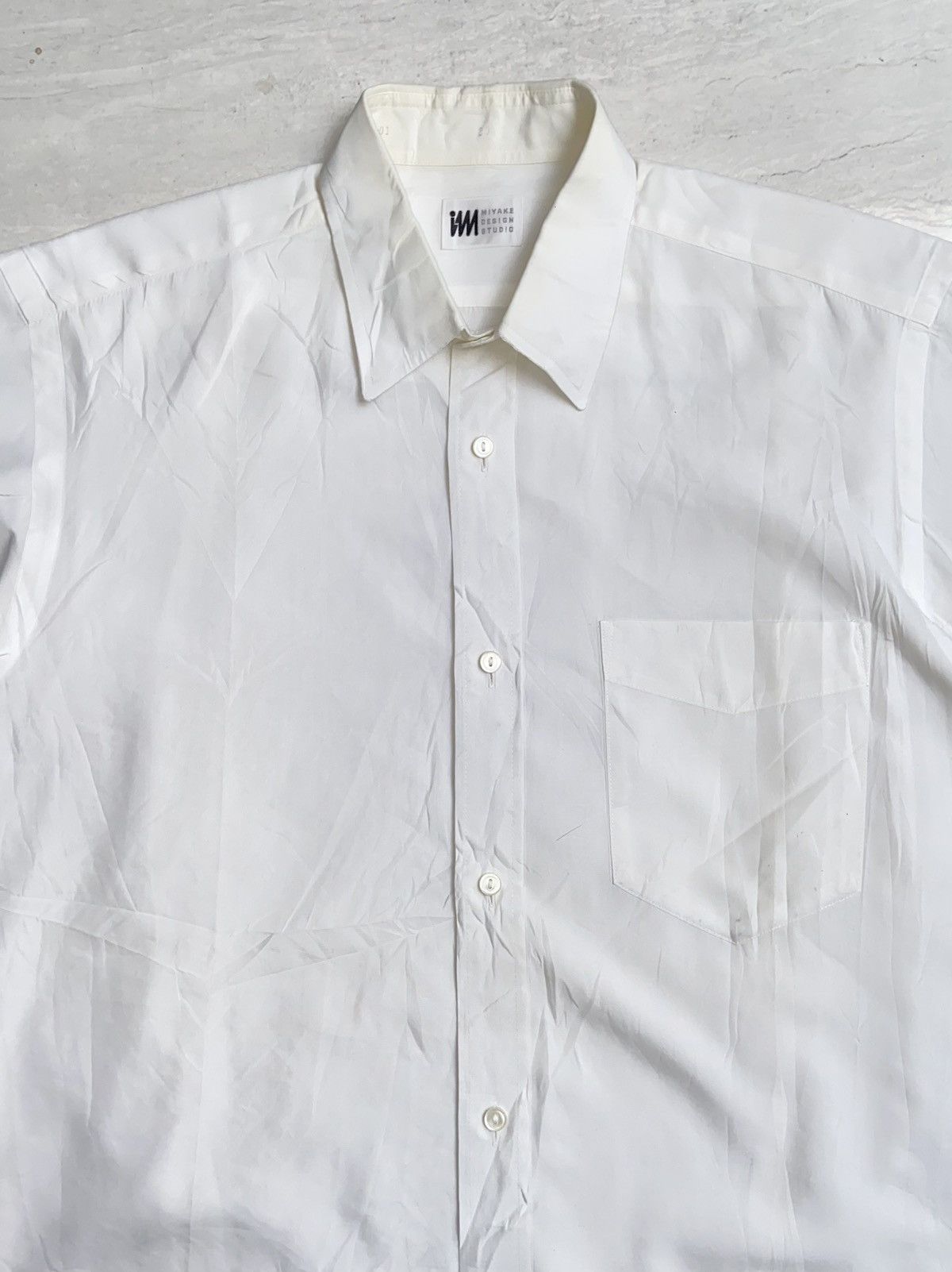 Issey Miyake IM Miyake Design Studio White Shirt Size US S / EU 44-46 / 1 - 3 Thumbnail