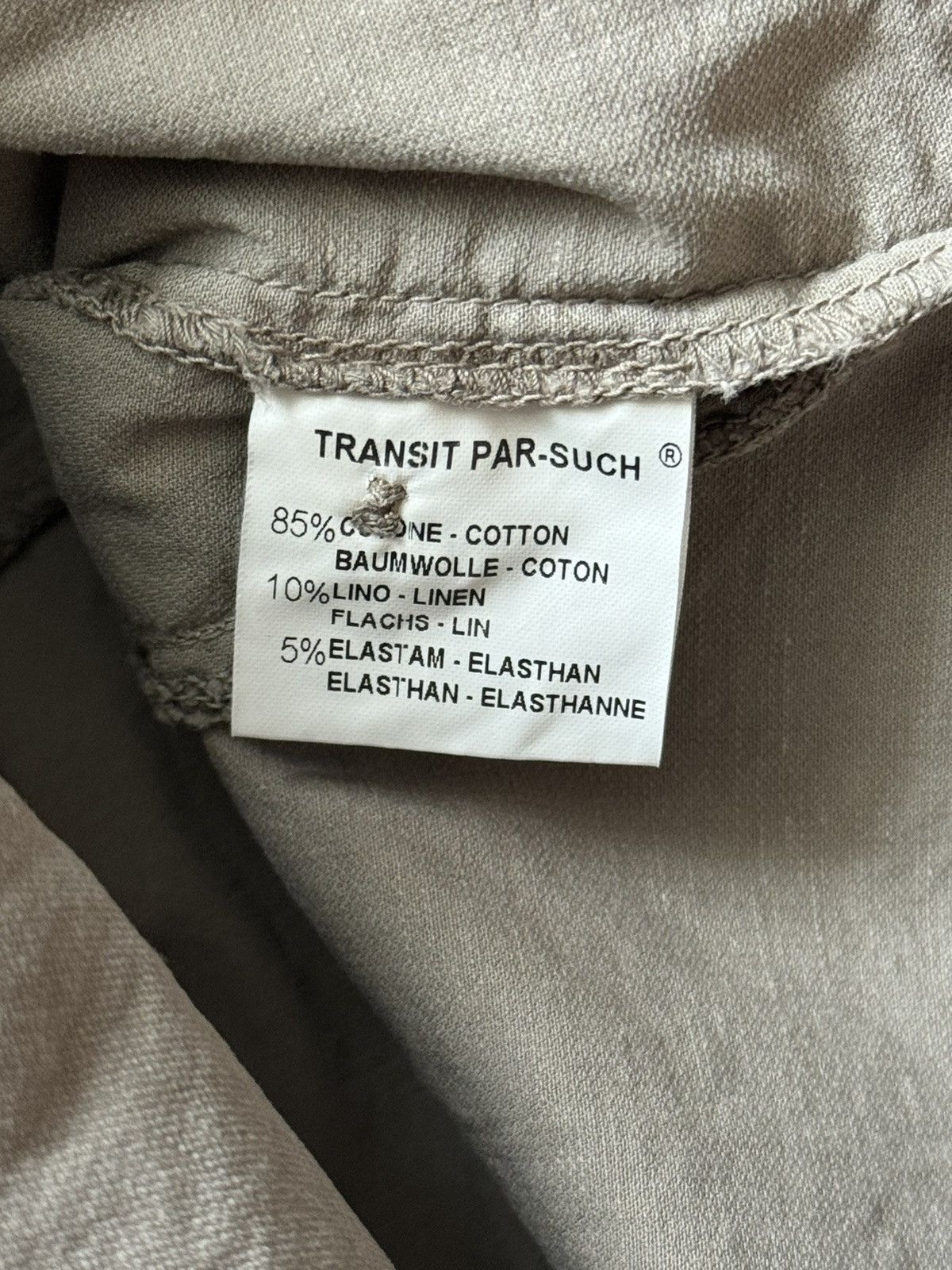 Transit × Vintage Transit par such size1 button up zip polo tee blouse T-shirt Size S / US 4 / IT 40 - 11 Thumbnail