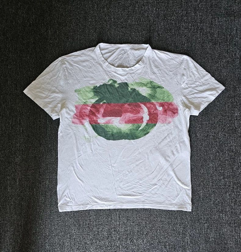Gucci Gucci Short Sleeve Graphic T-Shirt-yf Size US L / EU 52-54 / 3 - 1 Thumbnail