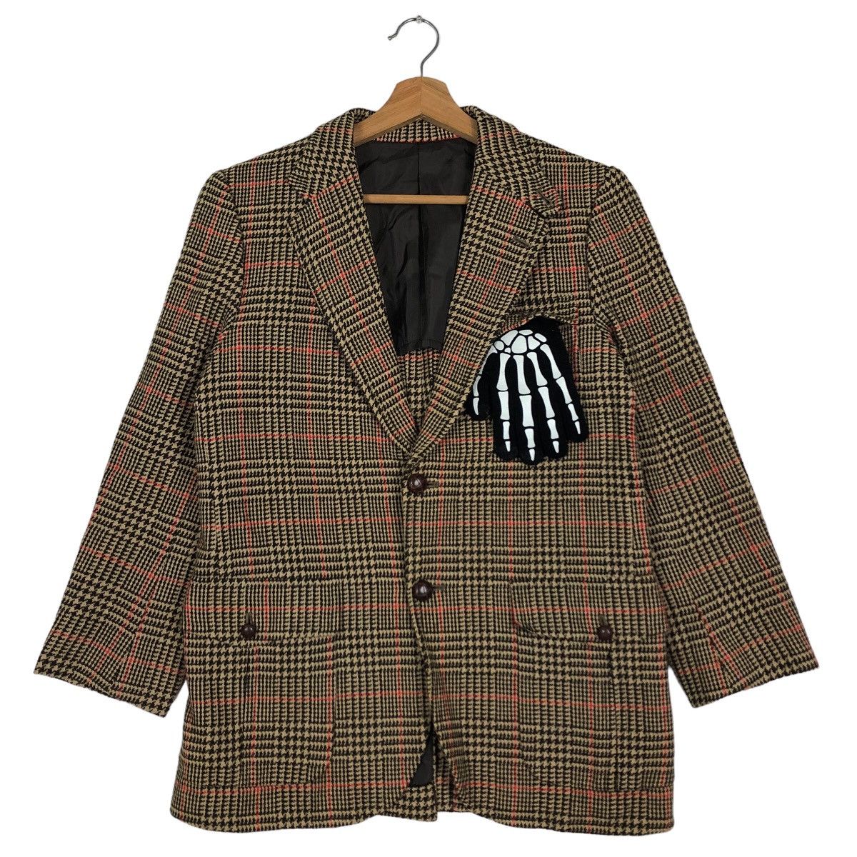 Japanese Brand 🔥TARTAN DESIGN LEATHER PARTS VANSPORT JAPAN MADE Size US M / EU 48-50 / 2 - 2 Thumbnail