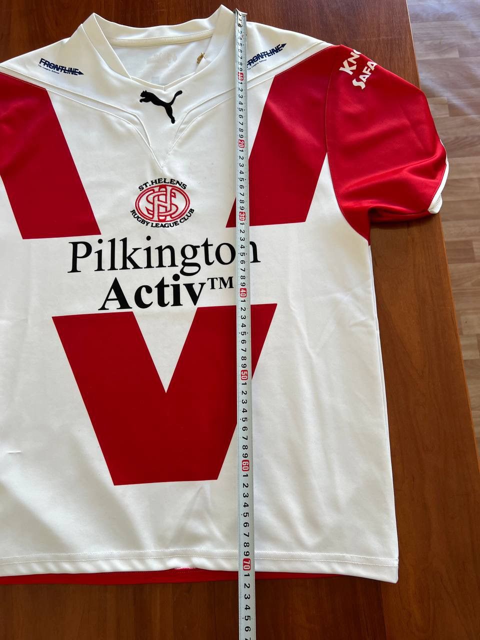 Puma 2009 ST.HELENS #14 ROBY MATCH WORN RIGBY SHIRT JERSEY SZ M Size US M / EU 48-50 / 2 - 16 Thumbnail