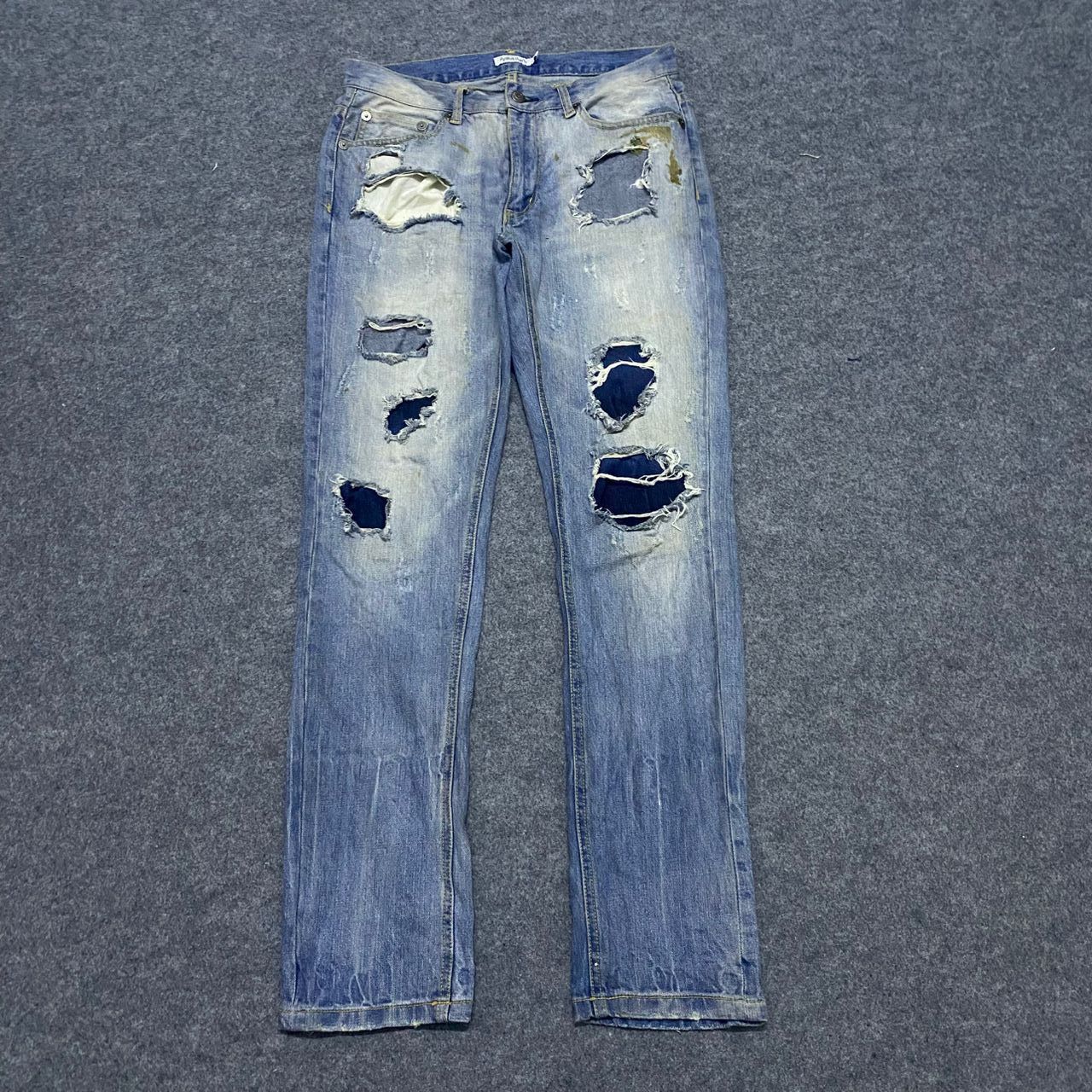 If Six Was Nine 💥Best Offer💥Vintage Nylaus Jeans Distressed Denim Size US 31 - 1 Thumbnail