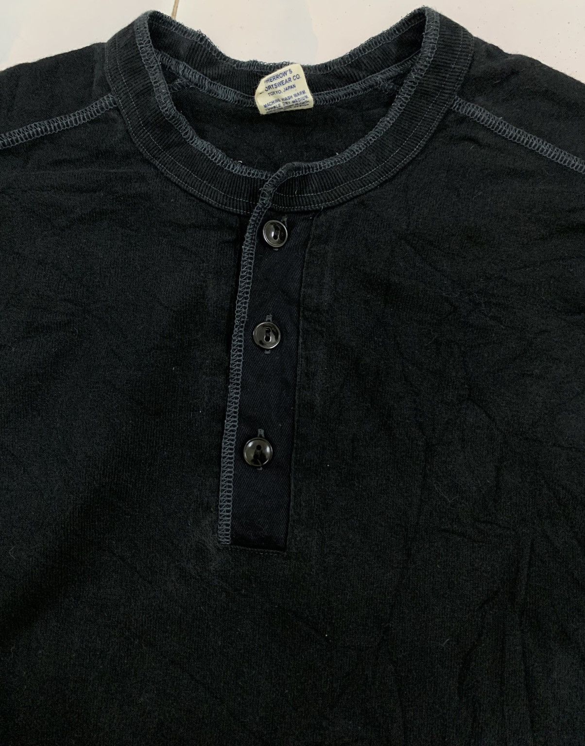 Japanese Brand × Pherrow's PHERROWS SHIRT LONGSLEEVE HEAVY COTTON Size US L / EU 52-54 / 3 - 3 Thumbnail